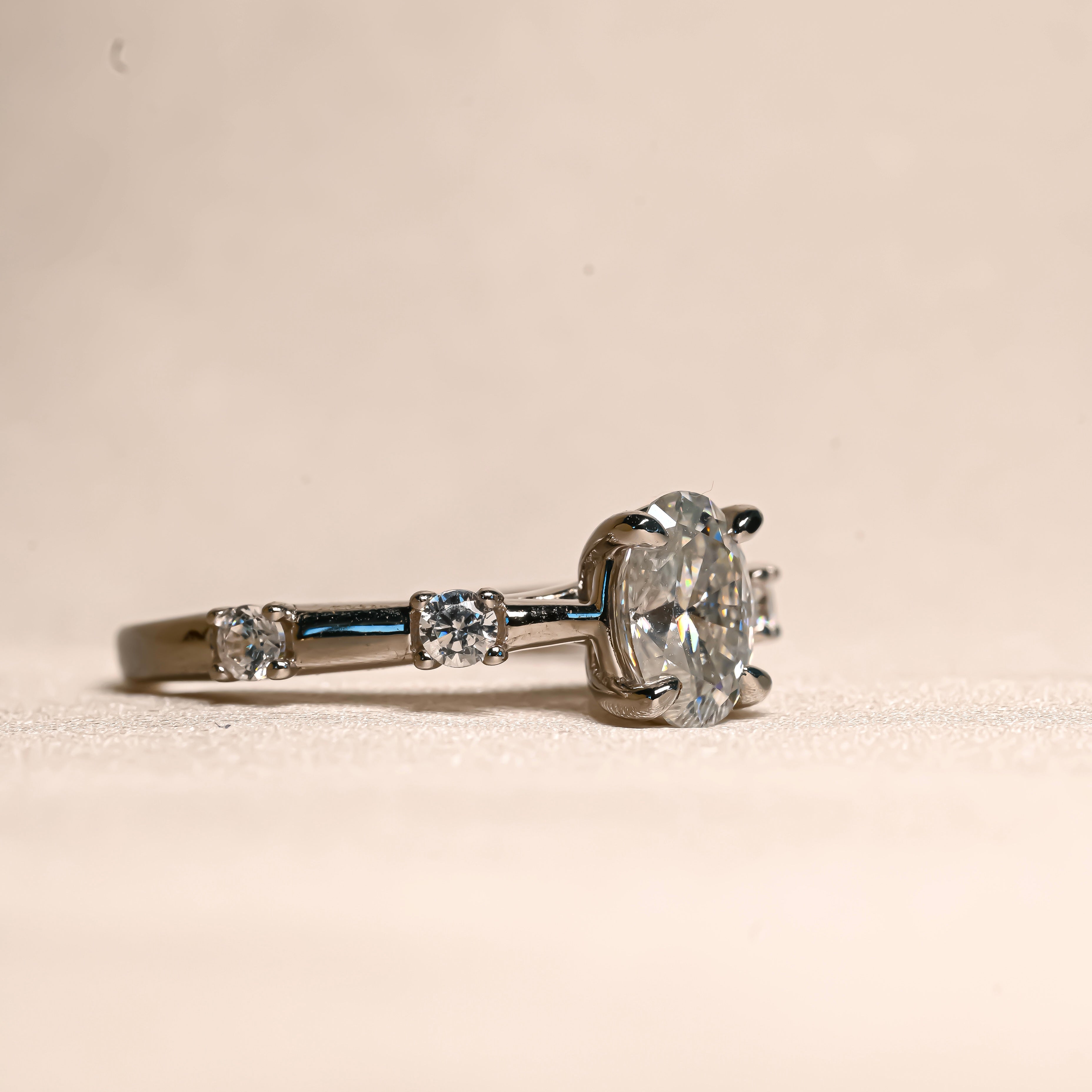 MAHA Moissanite Ring 1ct