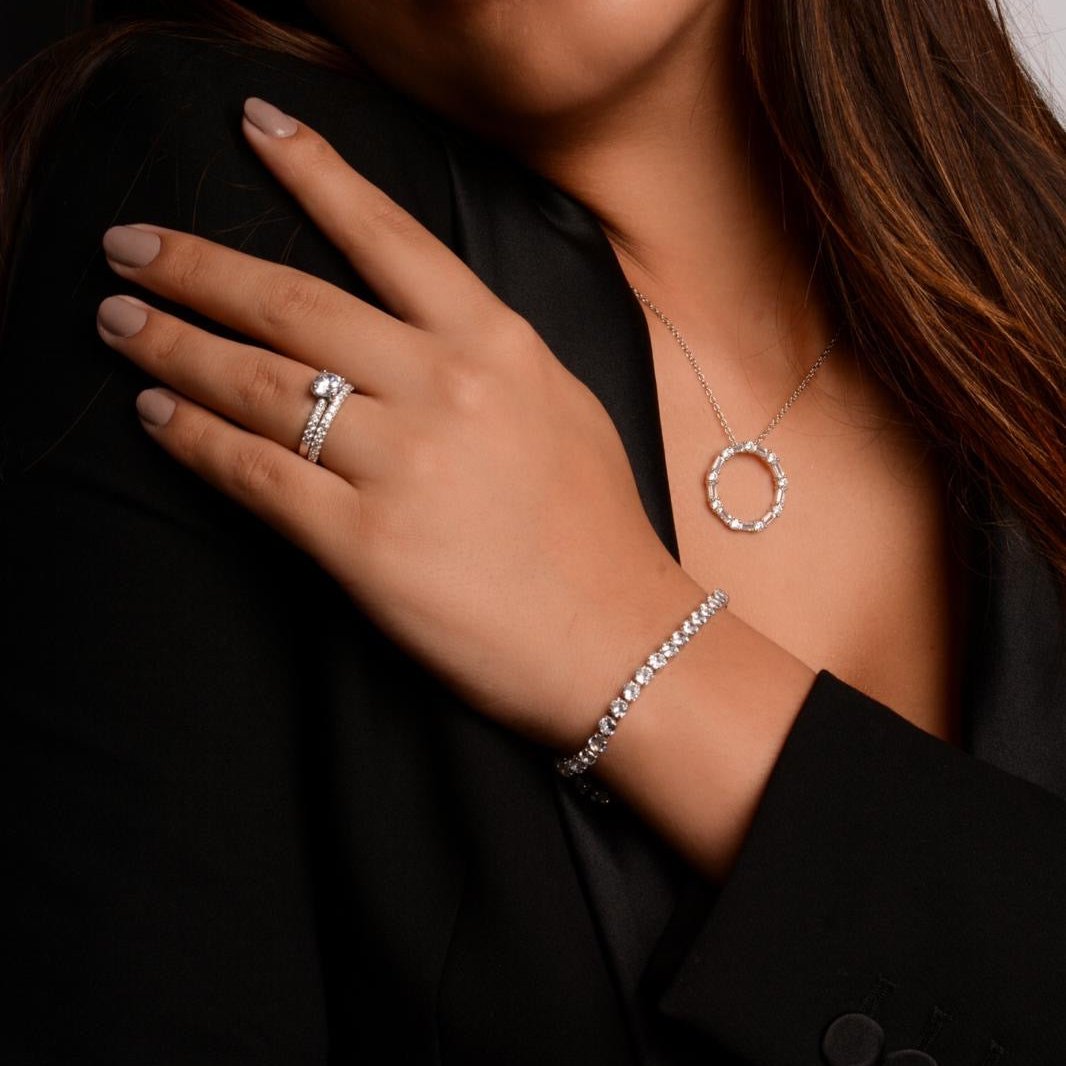 TAHIRA Ring Set | Zirconia