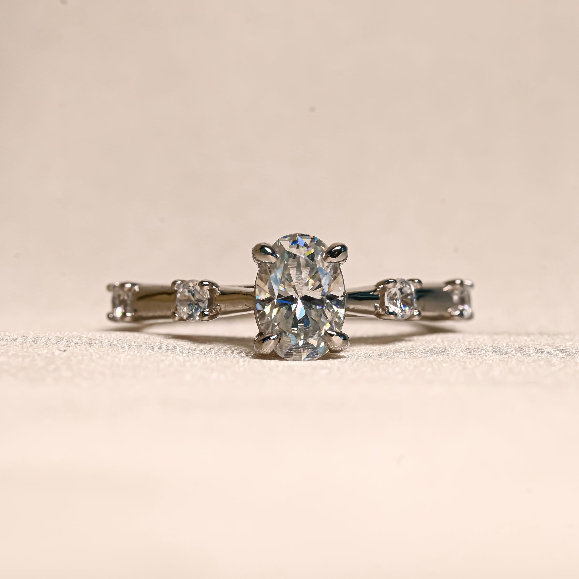 MAHA Moissanite Ring 1ct