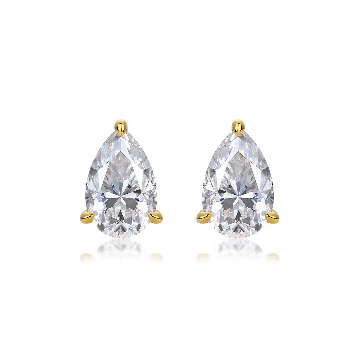 QUIARA Moissanite Earrings 1.5ct - Pear Shape | Moissanite