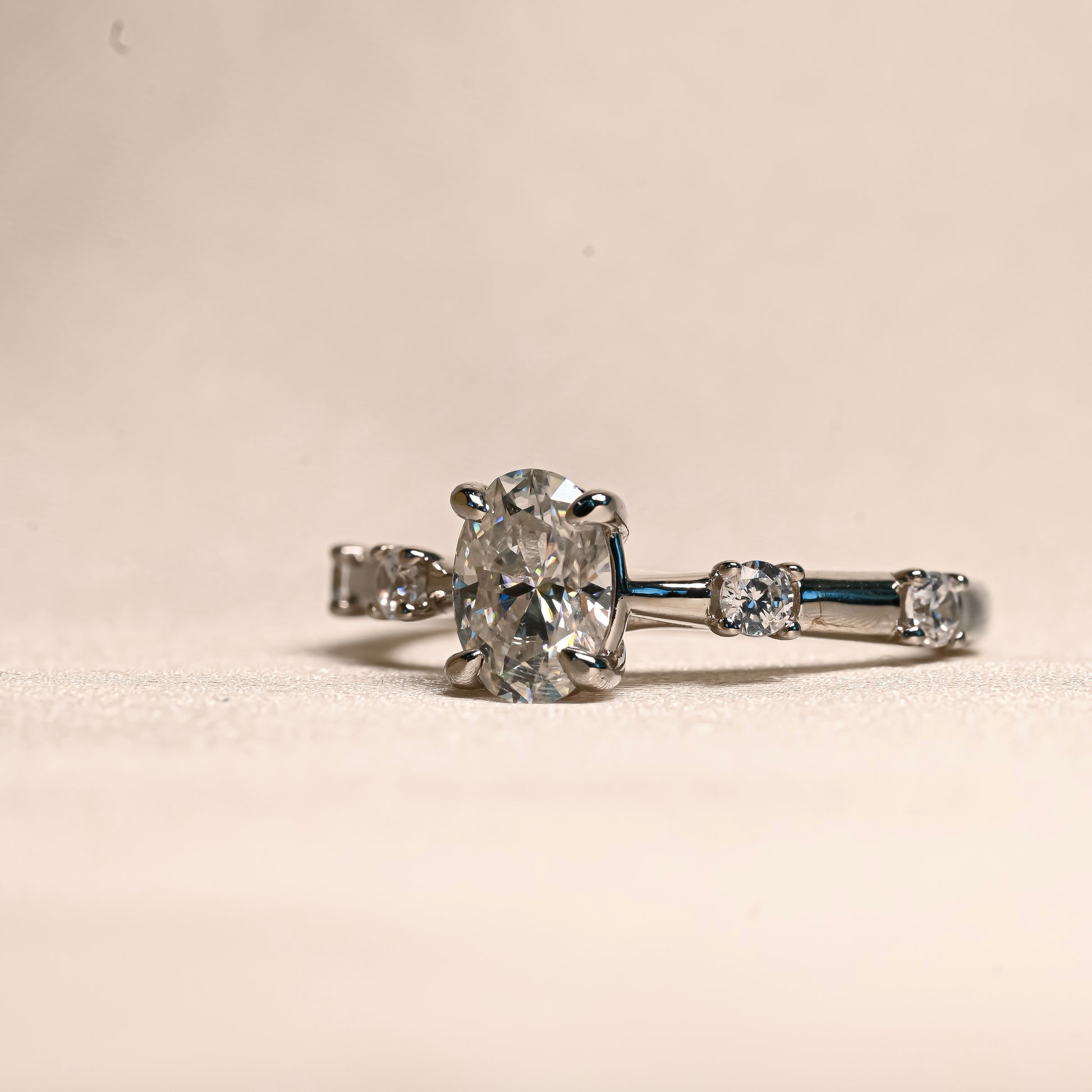 MAHA Moissanite Ring 1ct