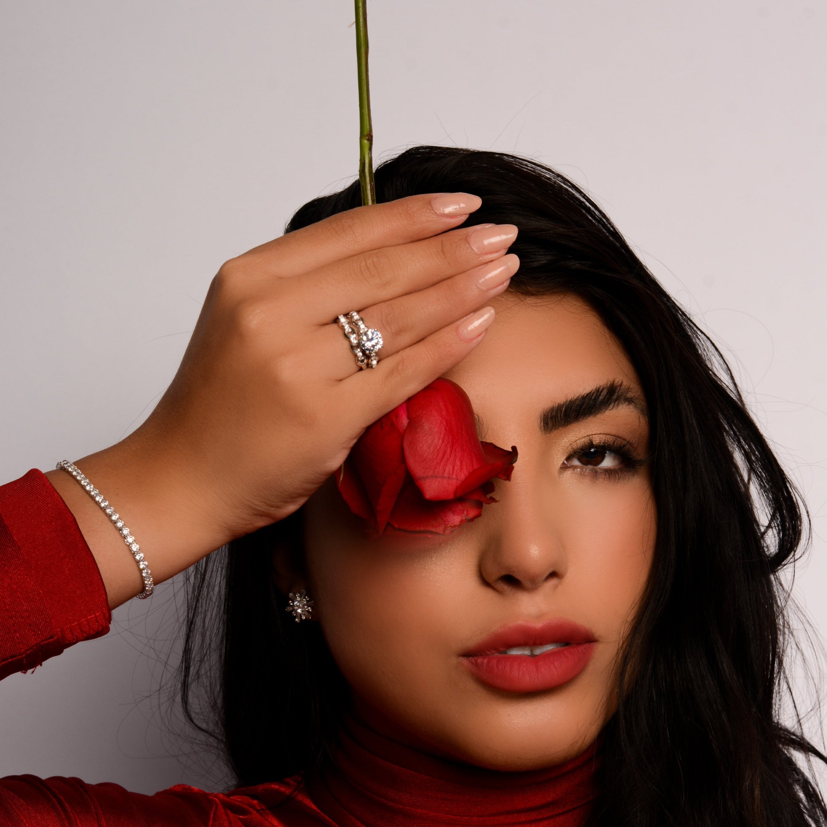 NADIRA Ring Set | Zirconia