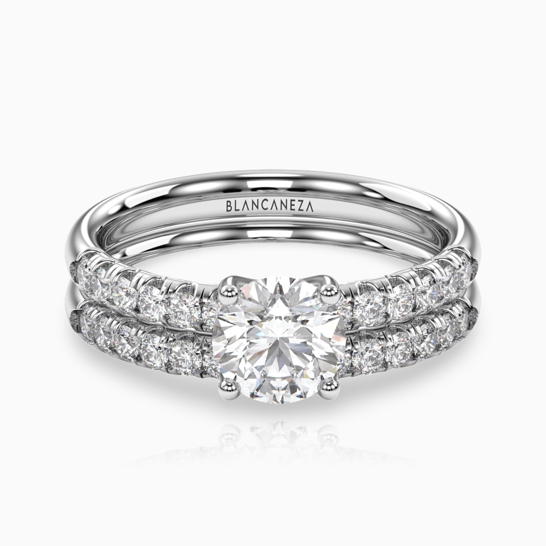 TAHIRA Ring Set | Zirconia