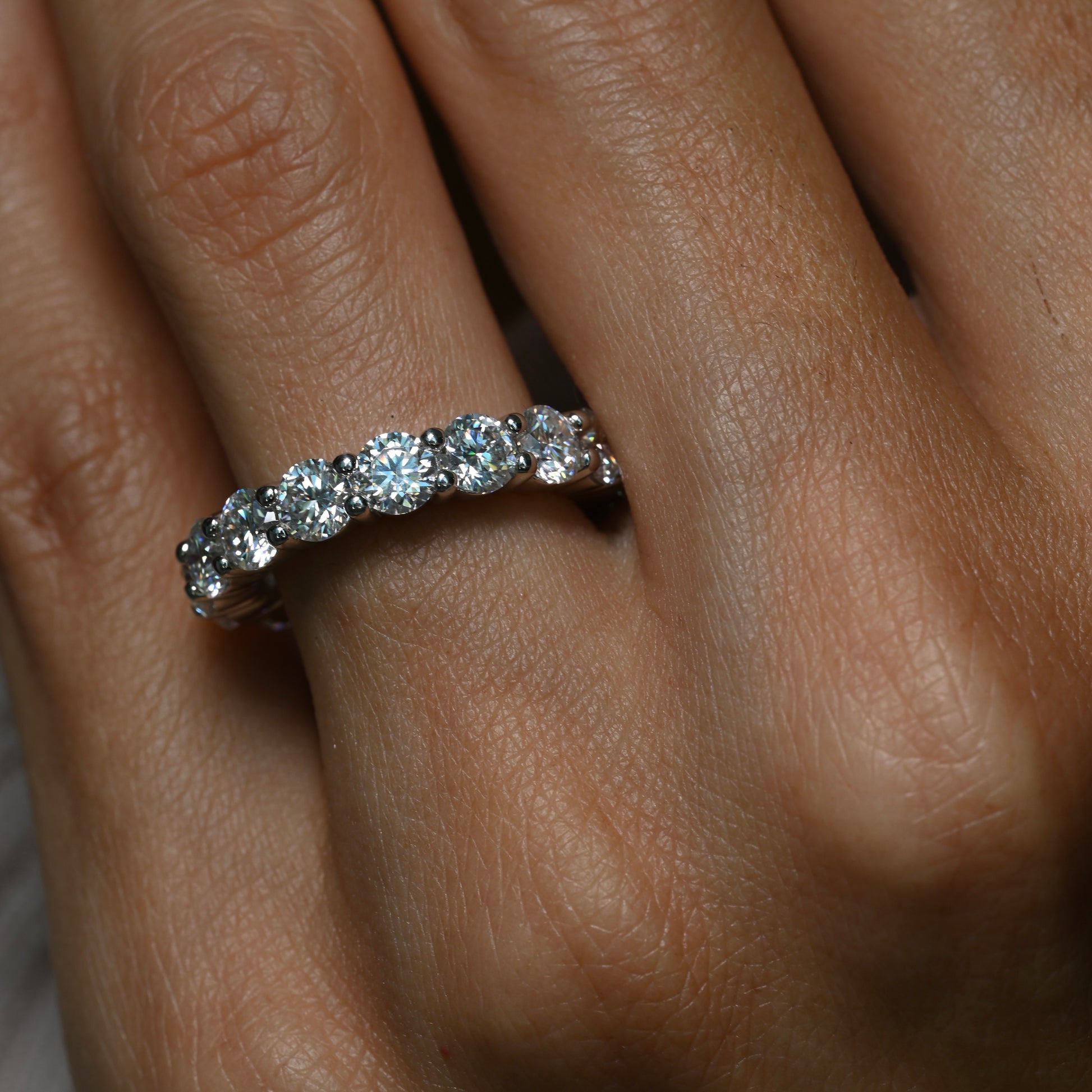 VIDA Moissanite Eternity Band 0.3ct (Full stones 4mm)