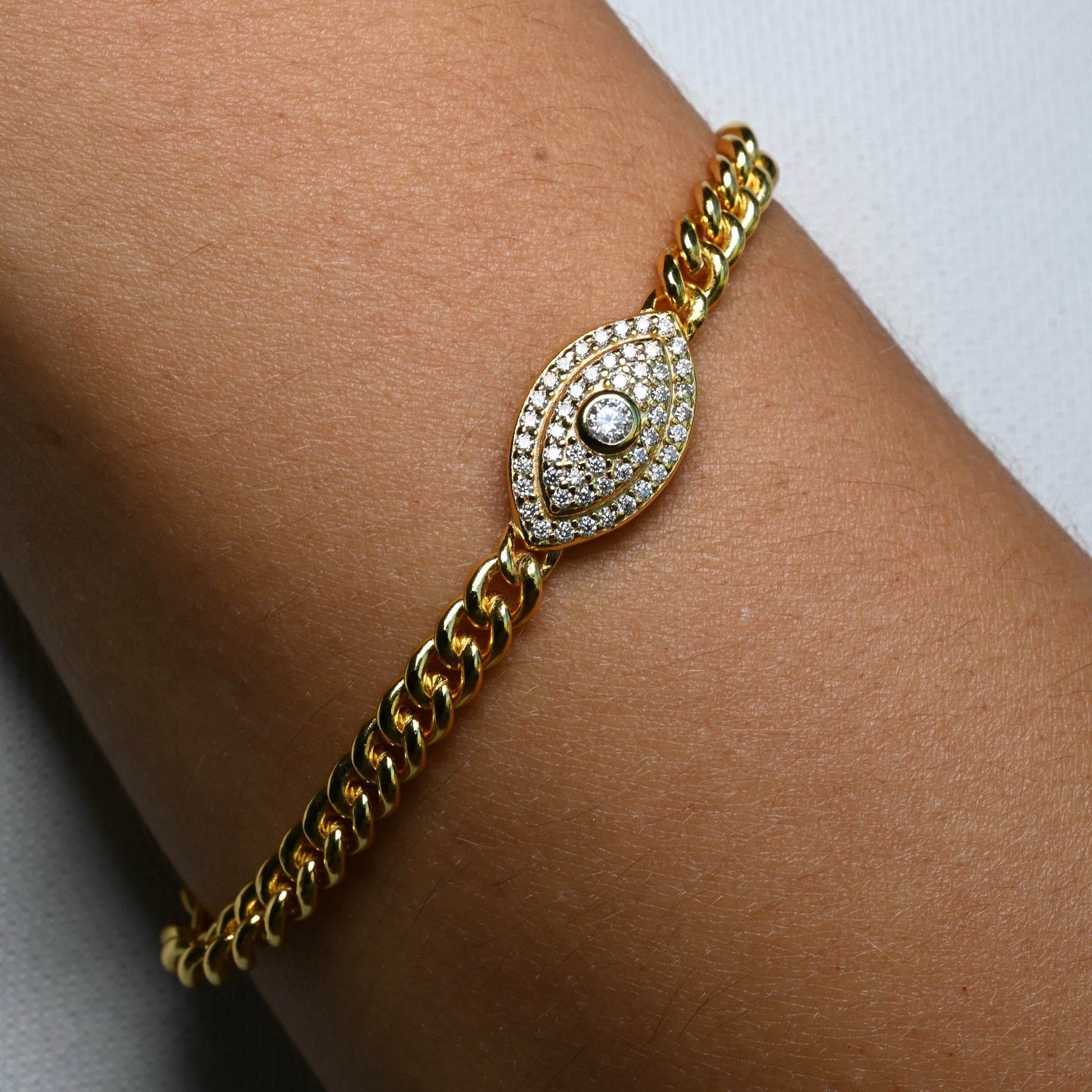 FATIN Moissanite Bracelet 0.1ct - 6.5 inches length | Moissanite