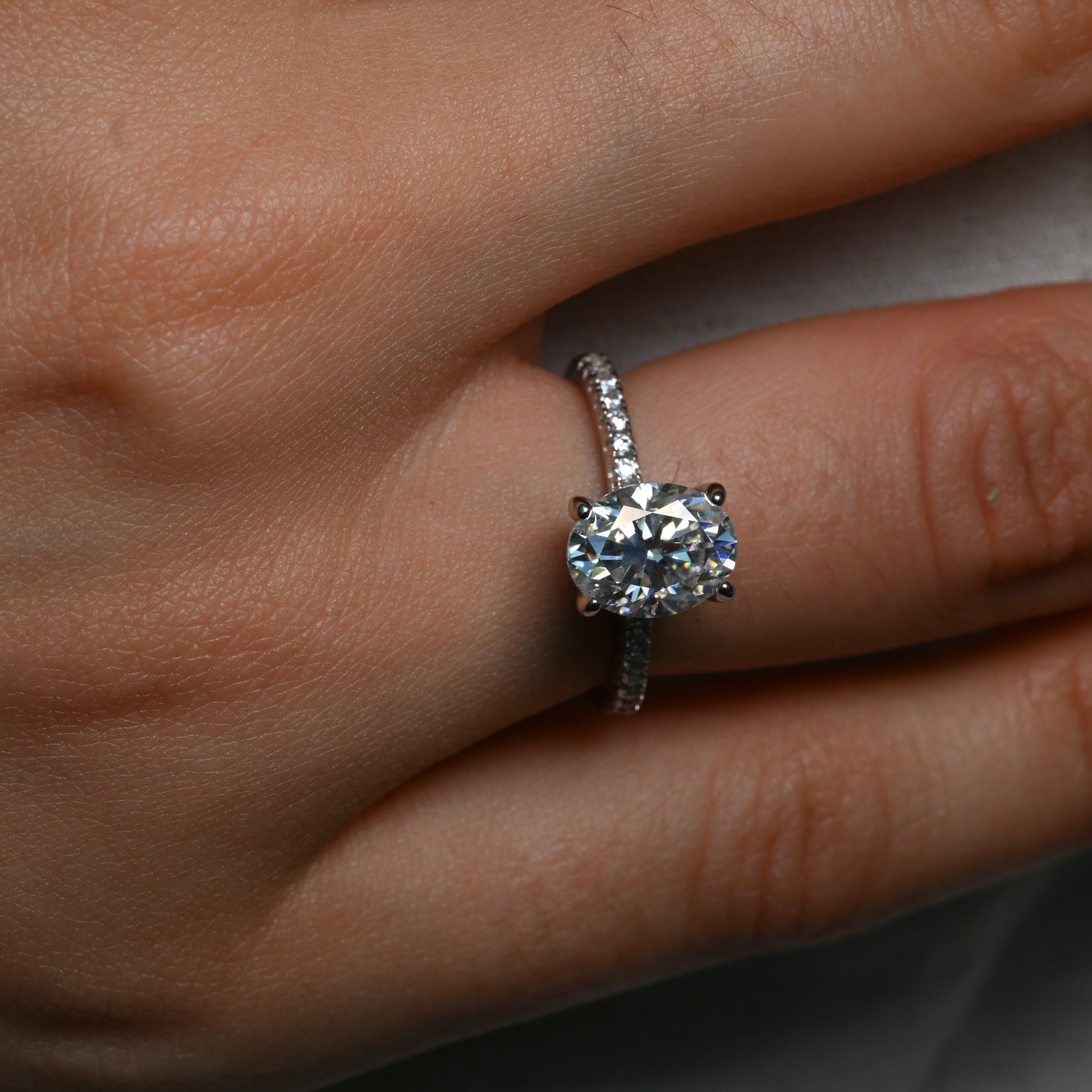 AIDA Moissanite Ring 2ct