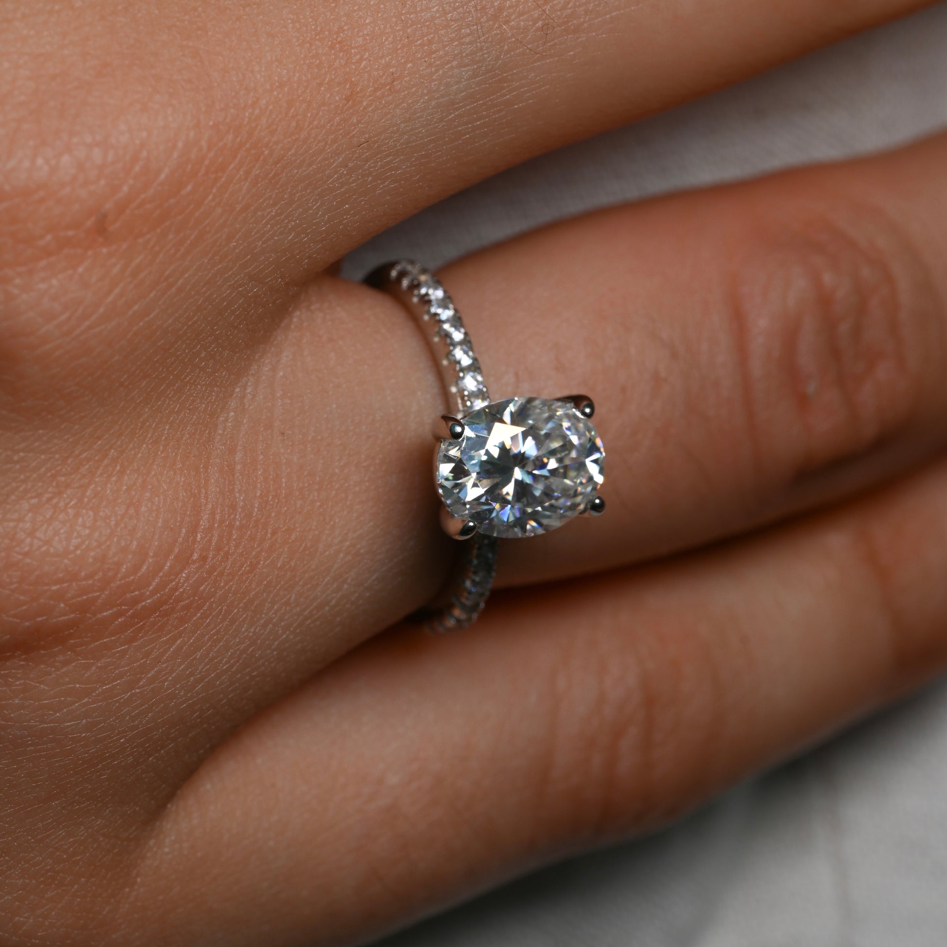 AIDA Moissanite Ring 2ct
