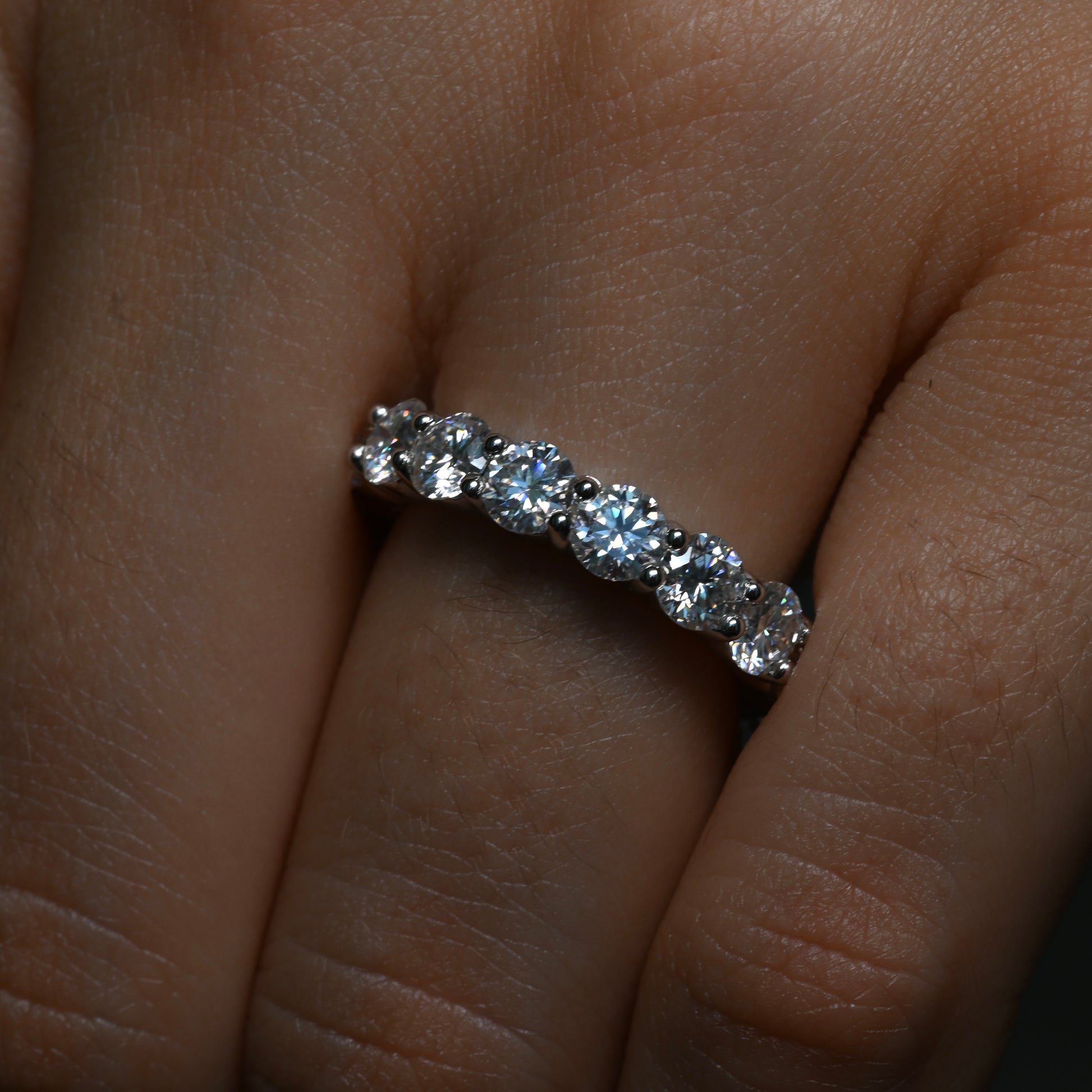 VIDA Moissanite Eternity Band 0.3ct (Full stones 4mm)