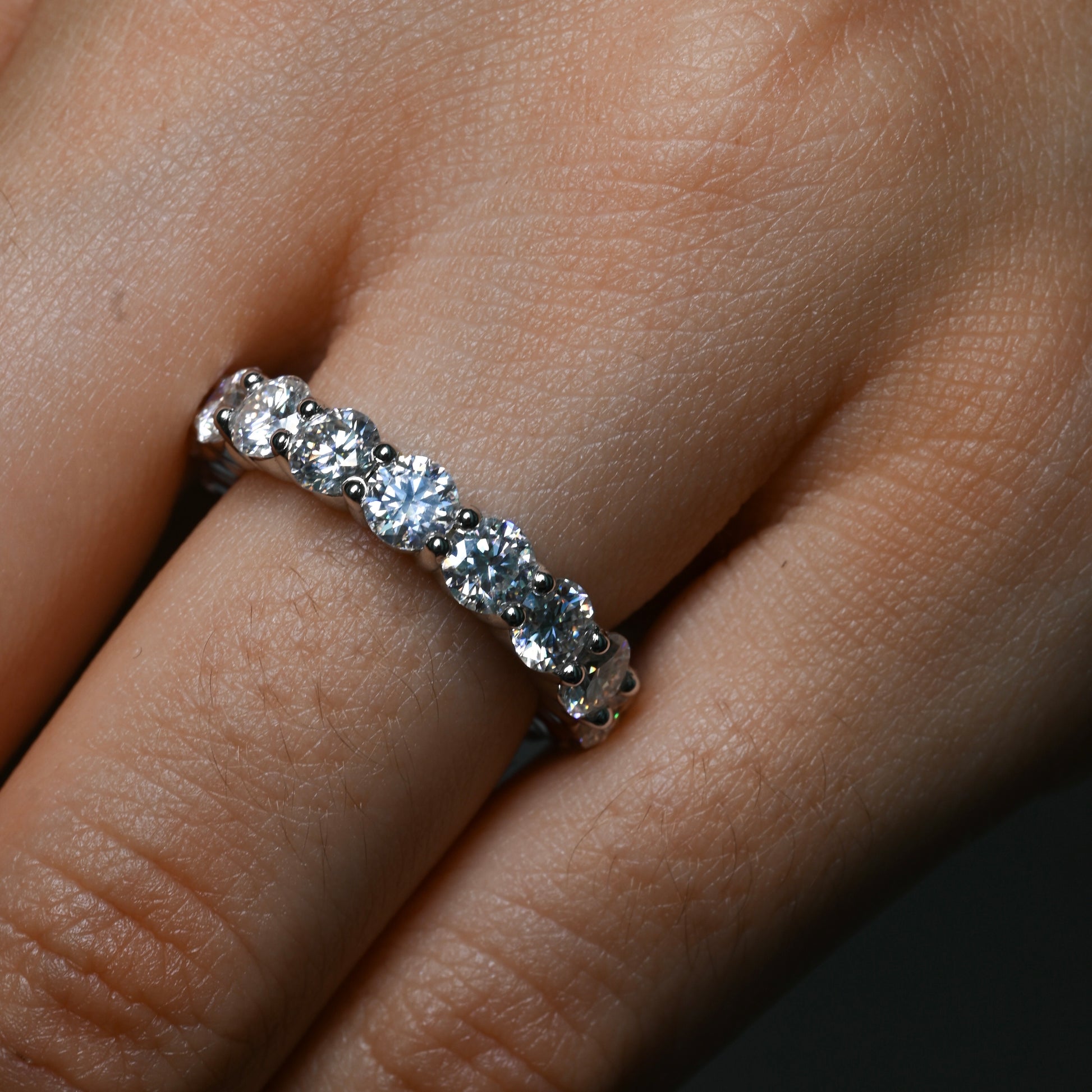 VIDA Moissanite Eternity Band 0.3ct (Full stones 4mm)