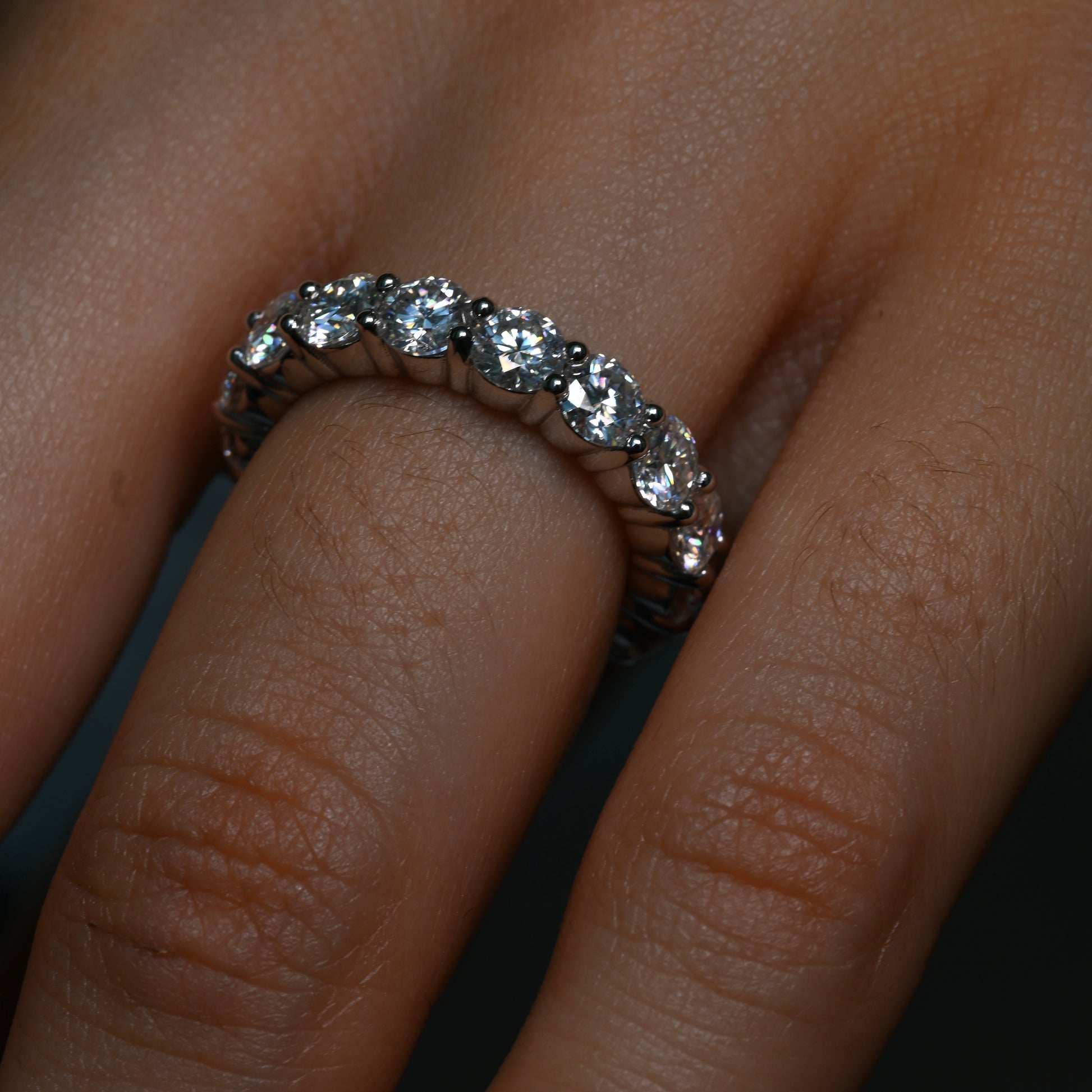 VIDA Moissanite Eternity Band 0.3ct (Full stones 4mm)