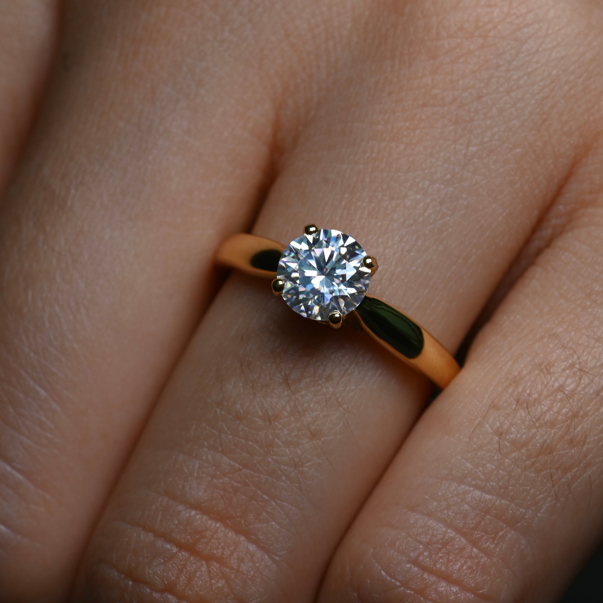 JULIA Moissanite Ring 1ct