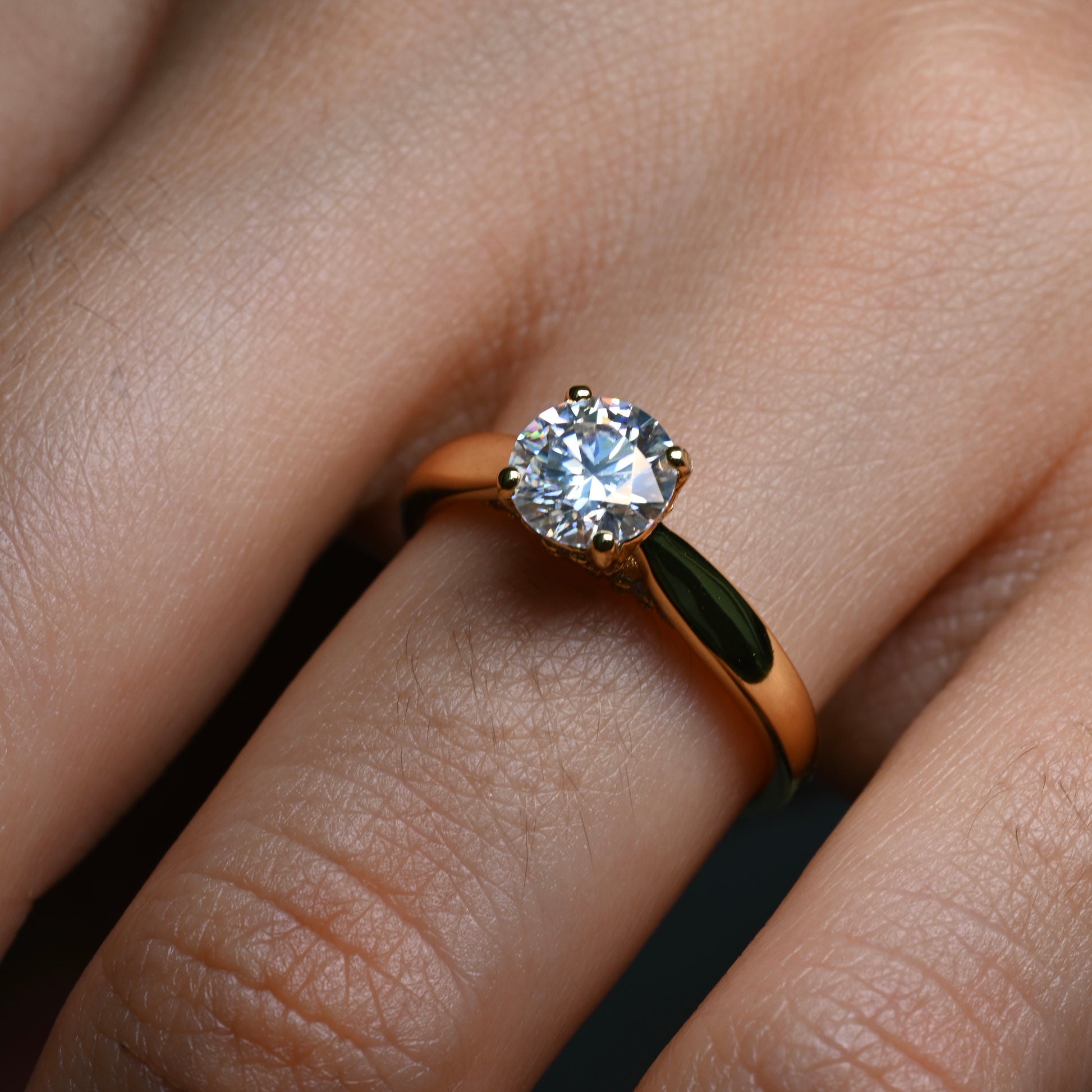 JULIA Moissanite Ring 1ct