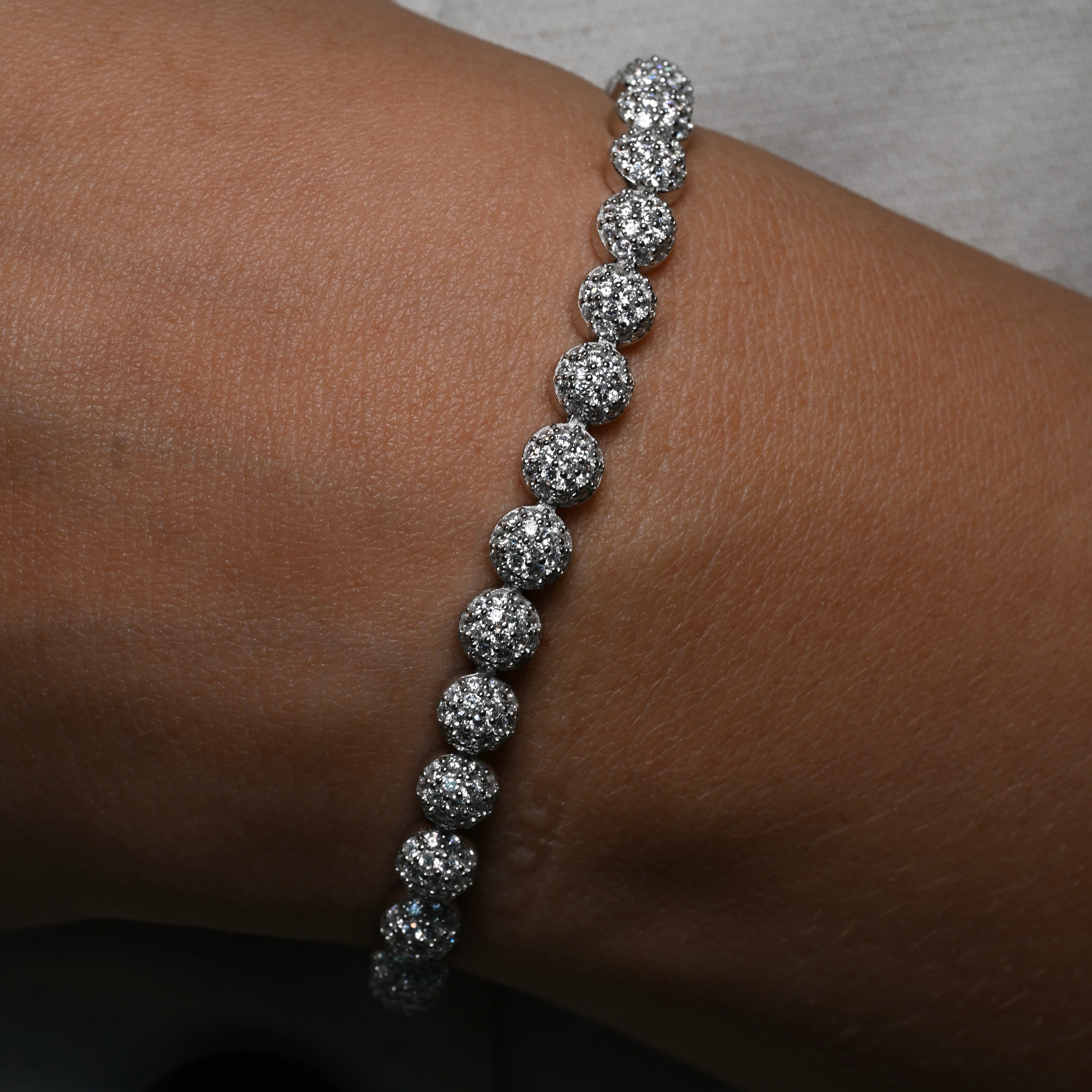 TATIANA Bracelet | 7 inches length | Zirconia (Casting)