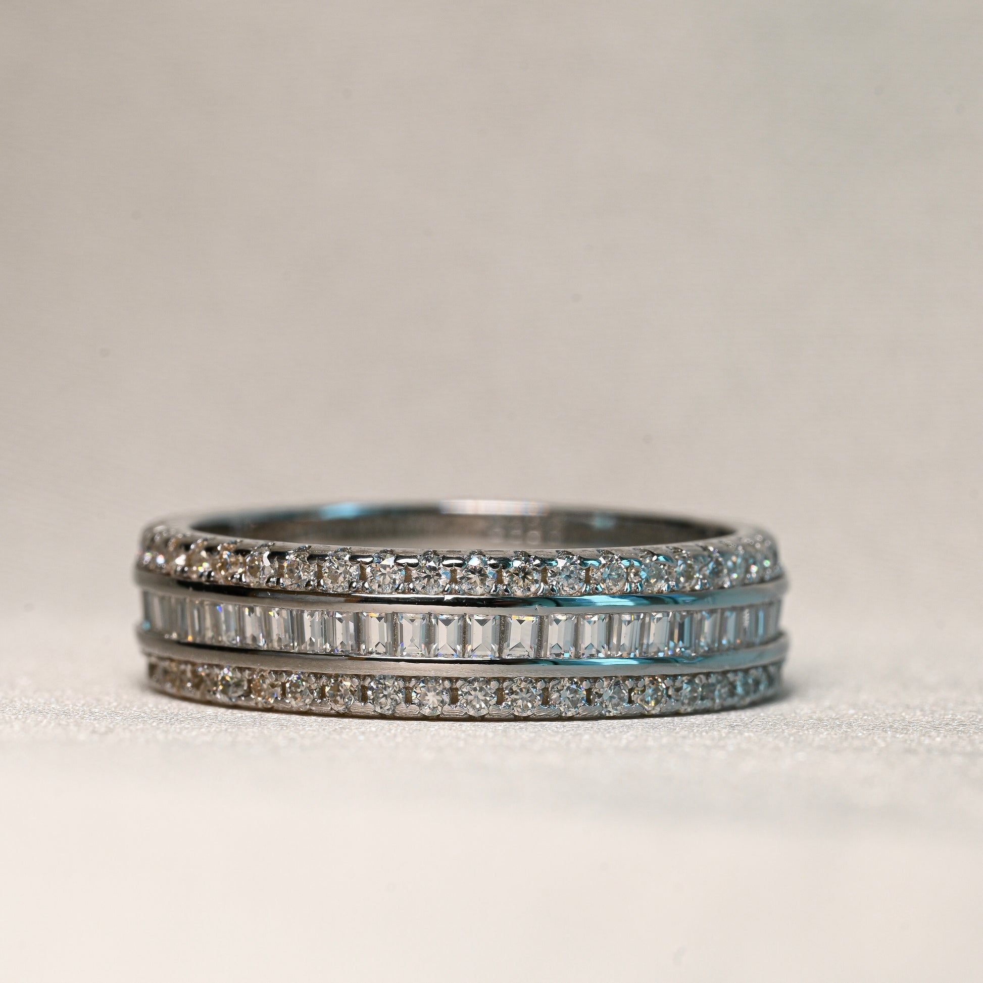 BIANCA Moissanite Band 0.04 x 0.01ct (Full stones)