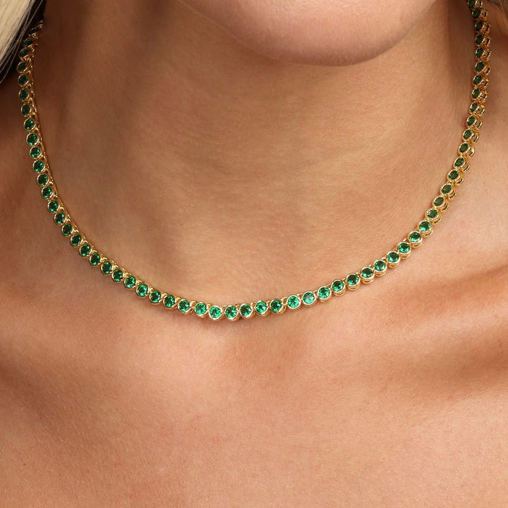 MARINA Necklace | Zirconia