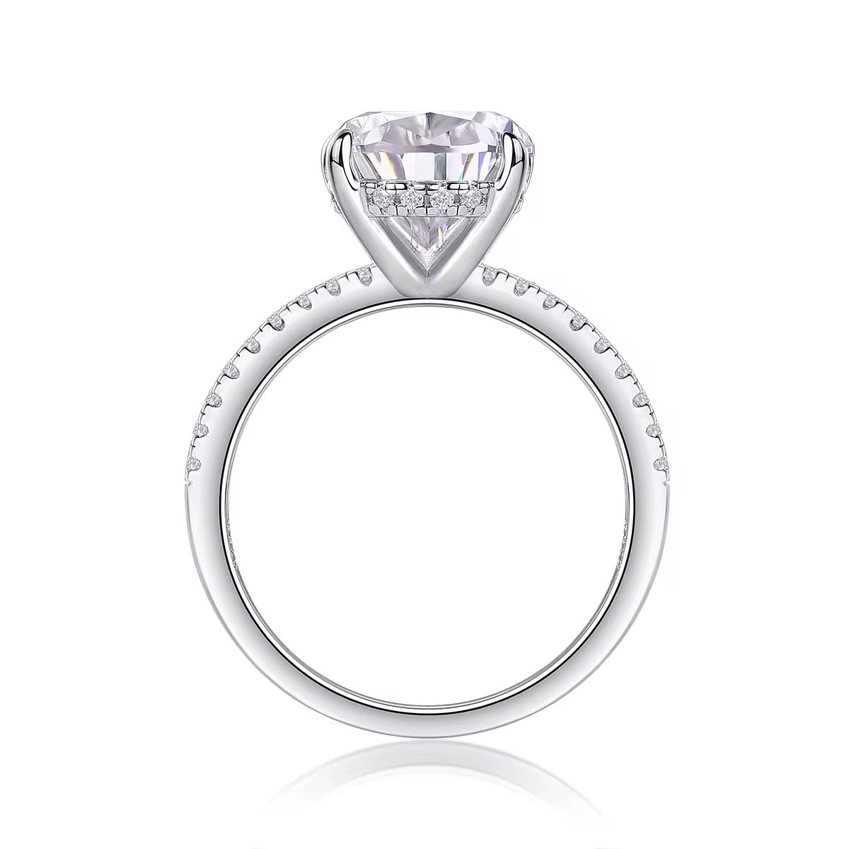 BERNADETTE Moissanite Ring 5ct