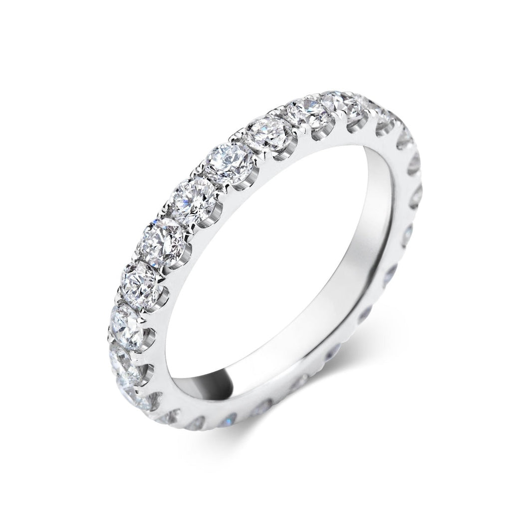 DALIA Moissanite Band 0.1ct (Full Stones 3mm)