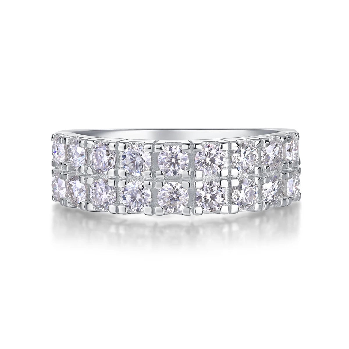 REEM Moissanite Band 0.1ct (3mm)