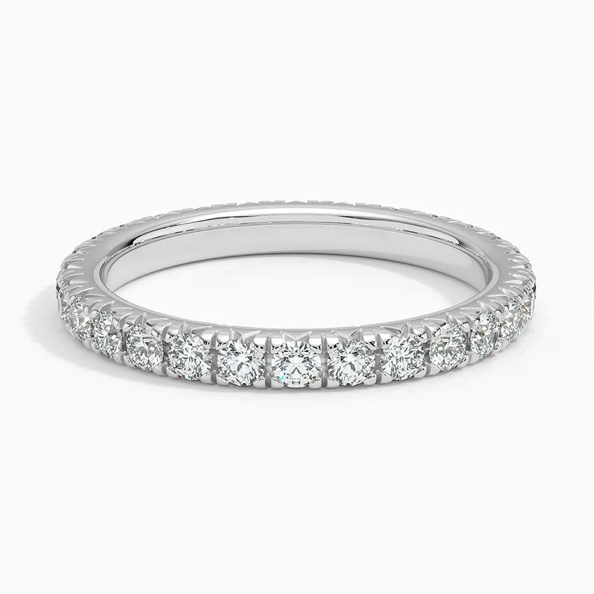 CRISTINA Moissanite Eternity Band 0.03 (Full Stones 2mm)