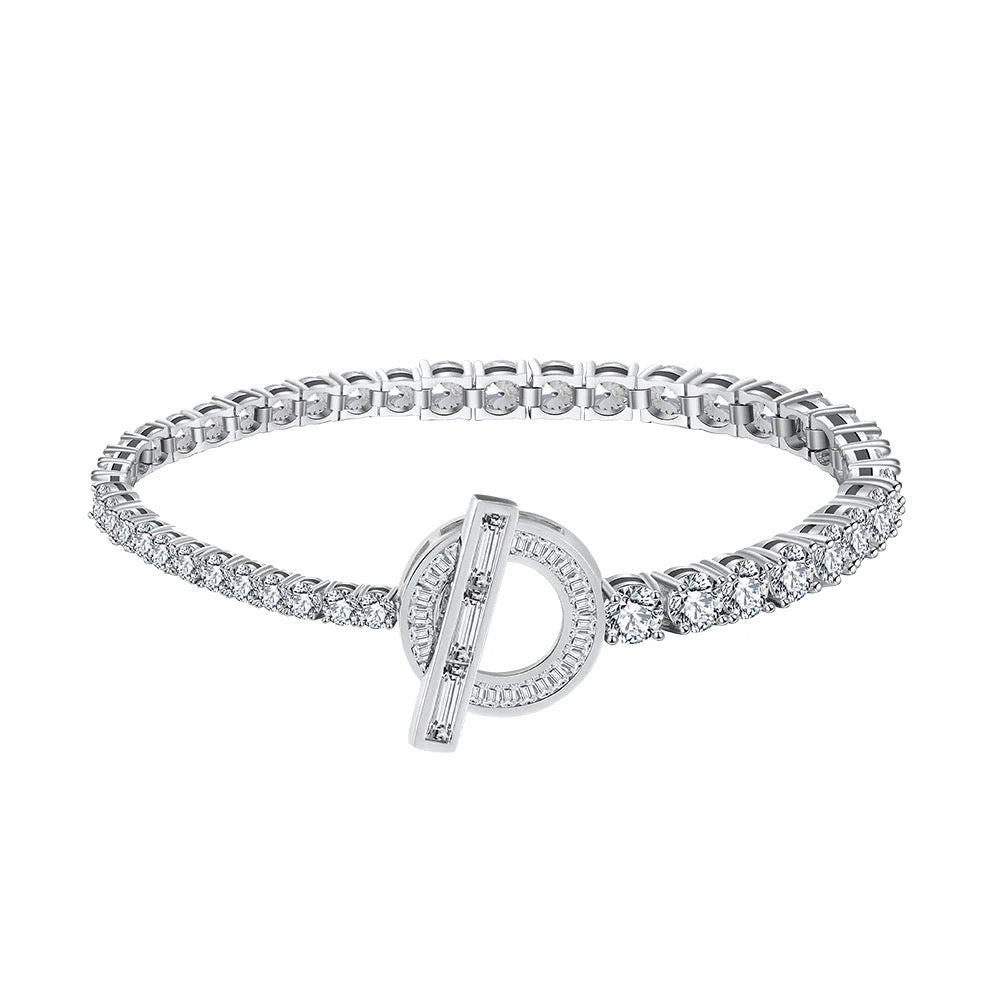 SARAH Bracelet  | 6.5 inches length | Zirconia (Casting)