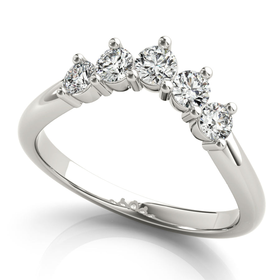 MARVIE Moissanite Ring 0.1ct (3mm)