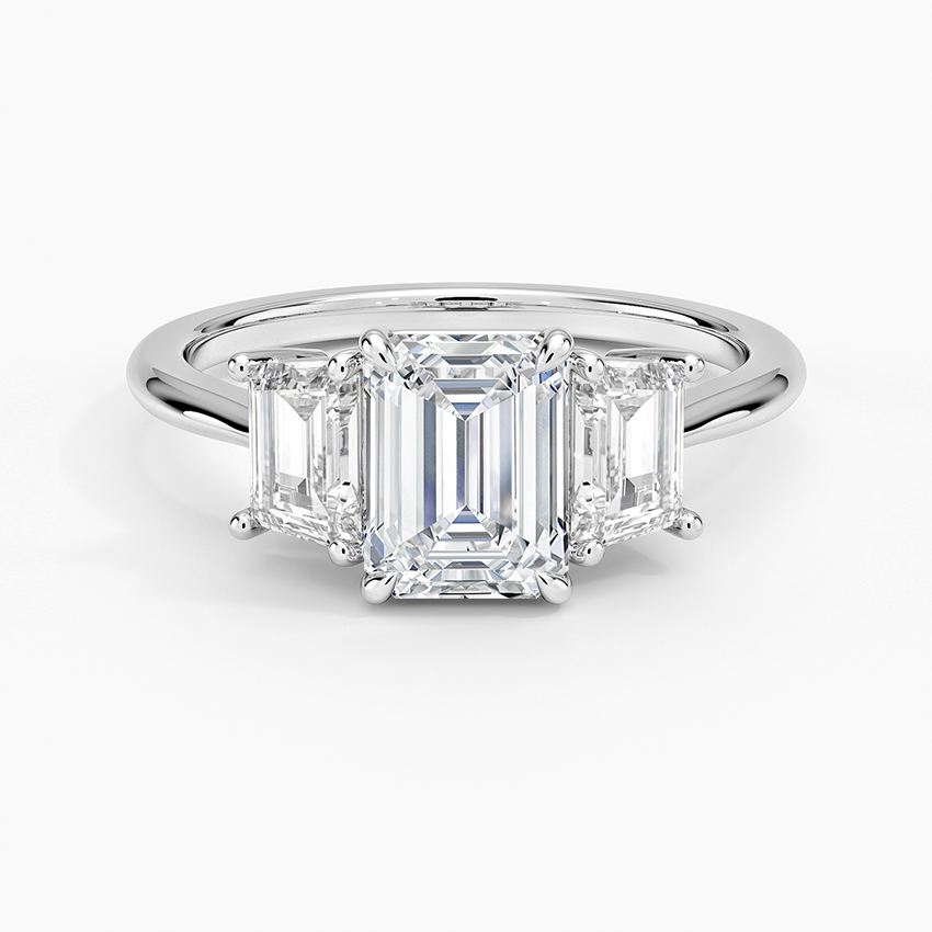 AMELIA Moissanite Ring 1.75ct (total)