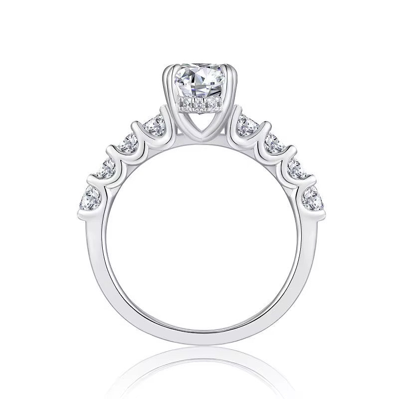 LINDA Moissanite Ring 4ct