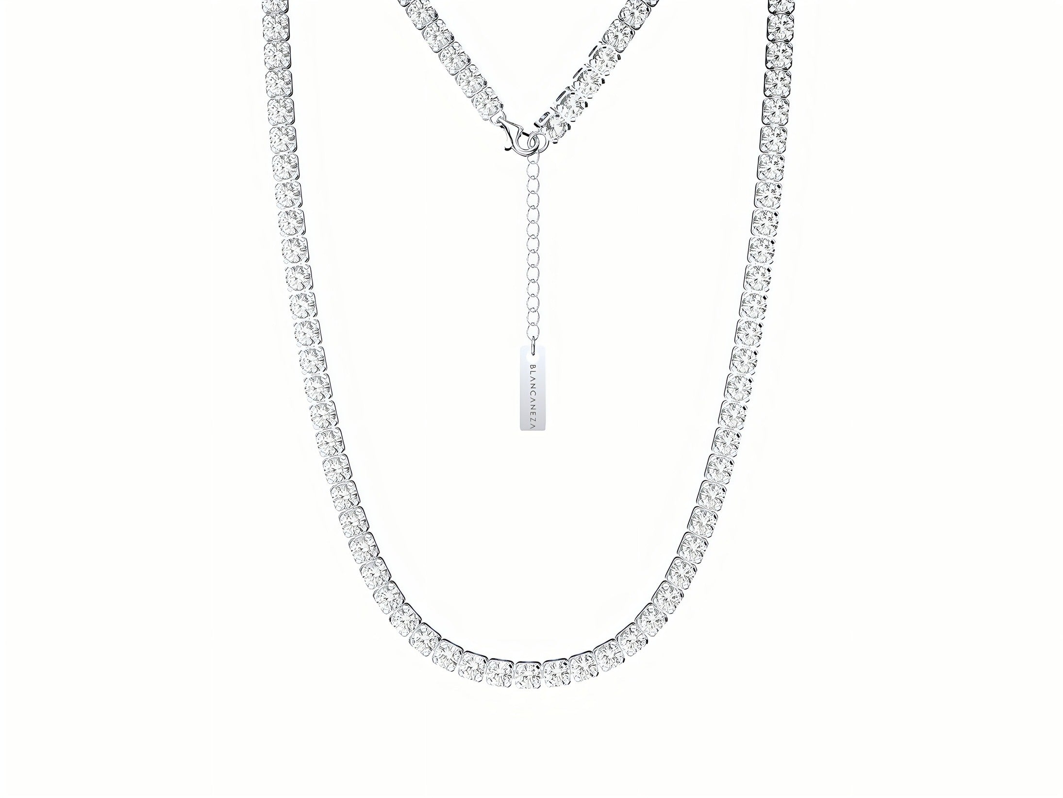 ANNY Choker 4mm width | Zirconia (Adjustable Lenght)