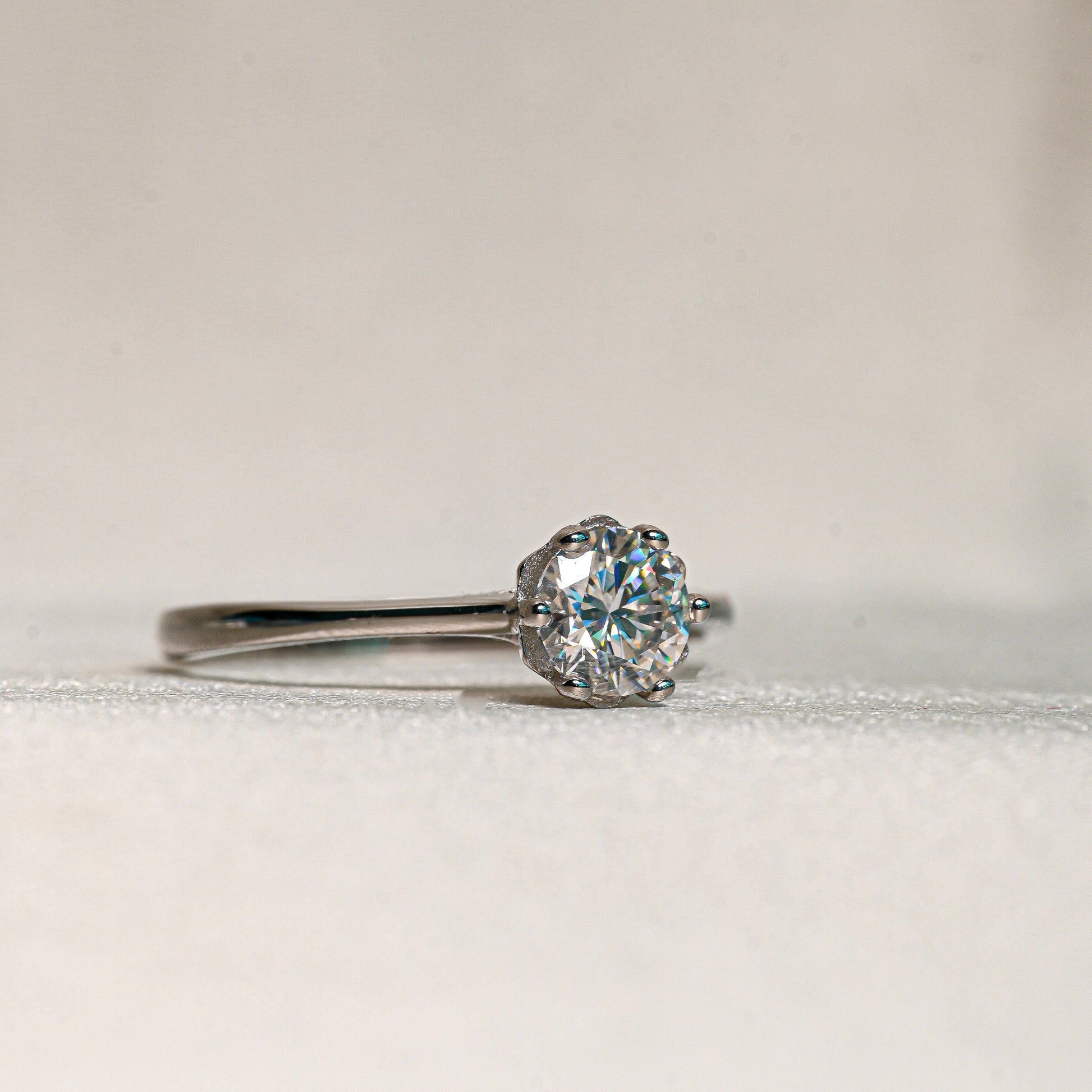 AMANDA Moissanite Ring 0.5ct