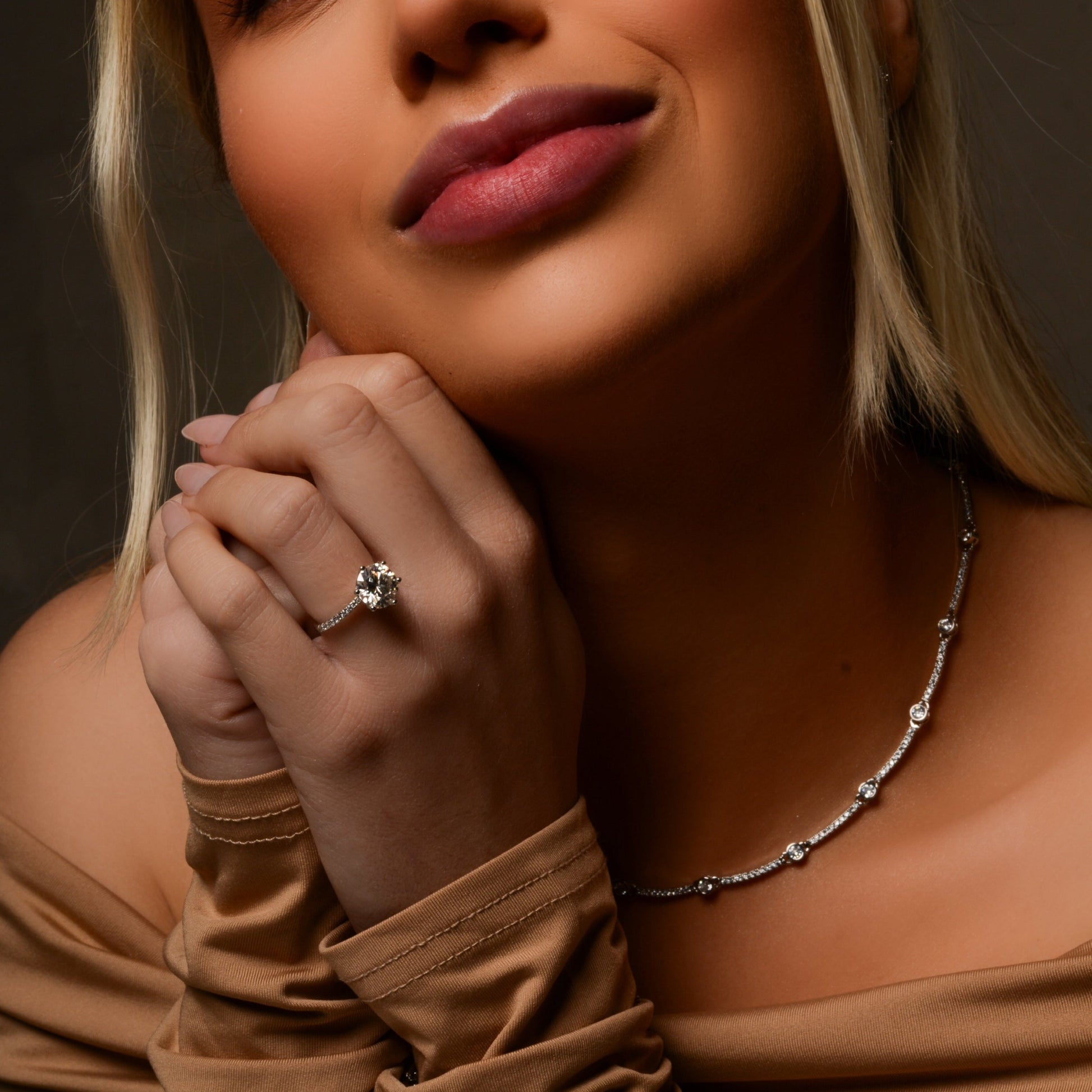 ELLEN Necklace | Zirconia