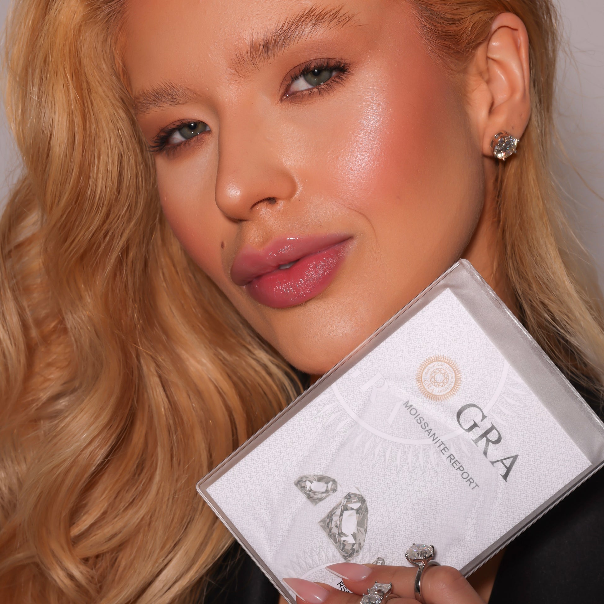 BERNADETTE Moissanite Ring 5ct