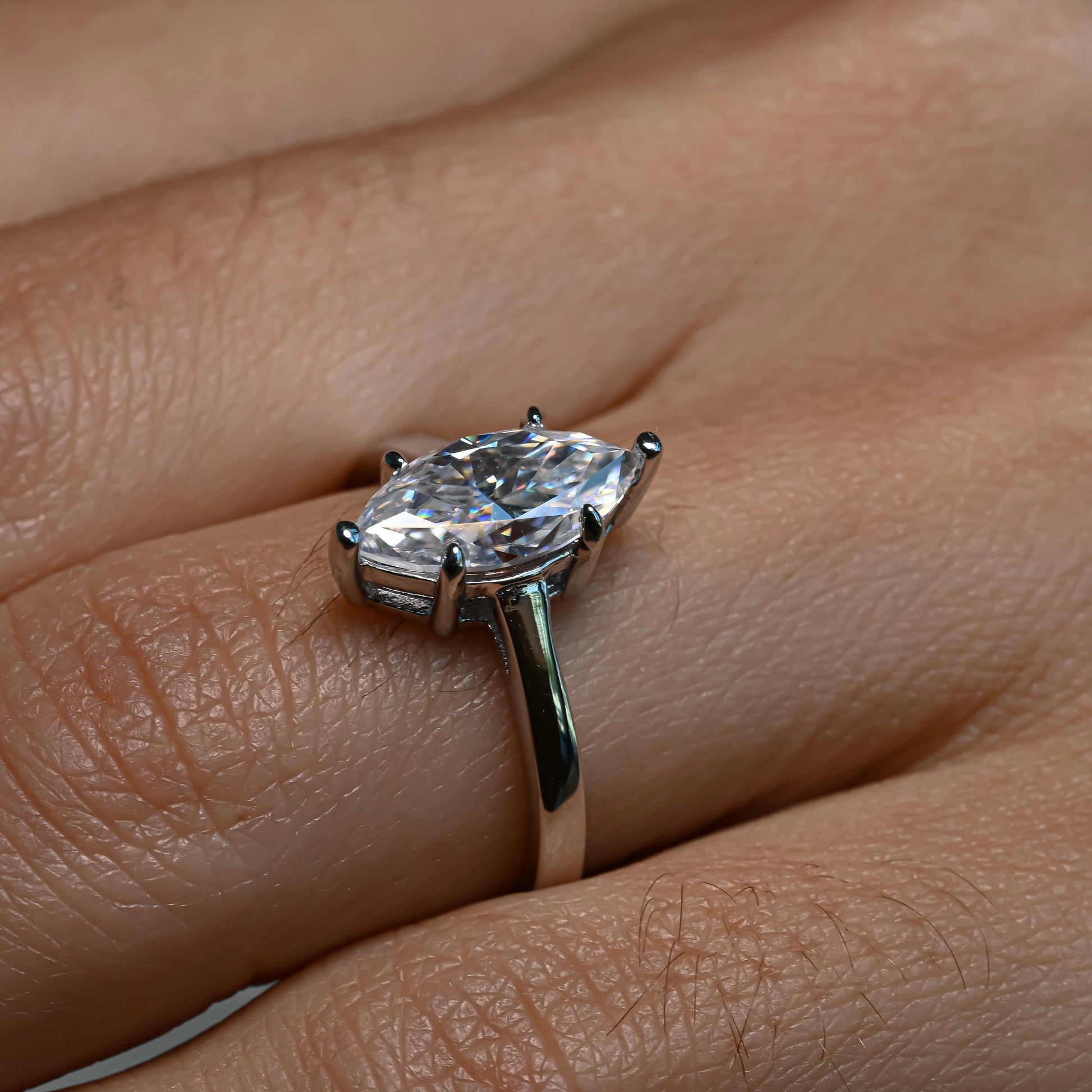 KIMBERLY Moissanite Ring 2ct