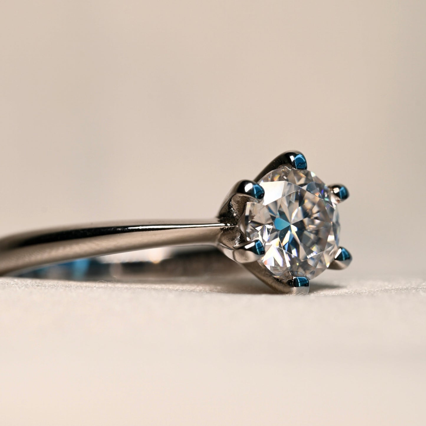 ZOE Moissanite Ring 1ct