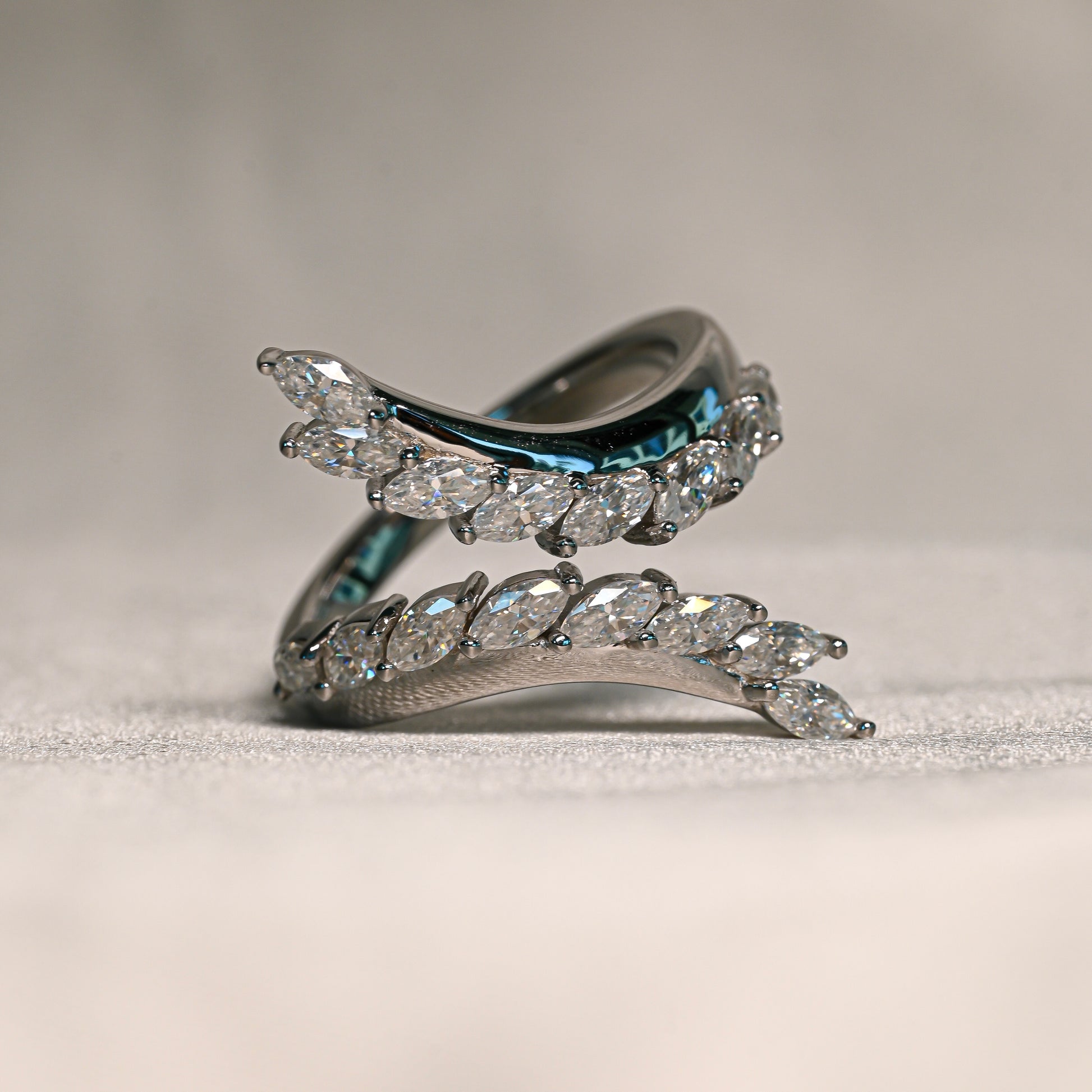 PIETRA Moissanite Ring 0.1ct