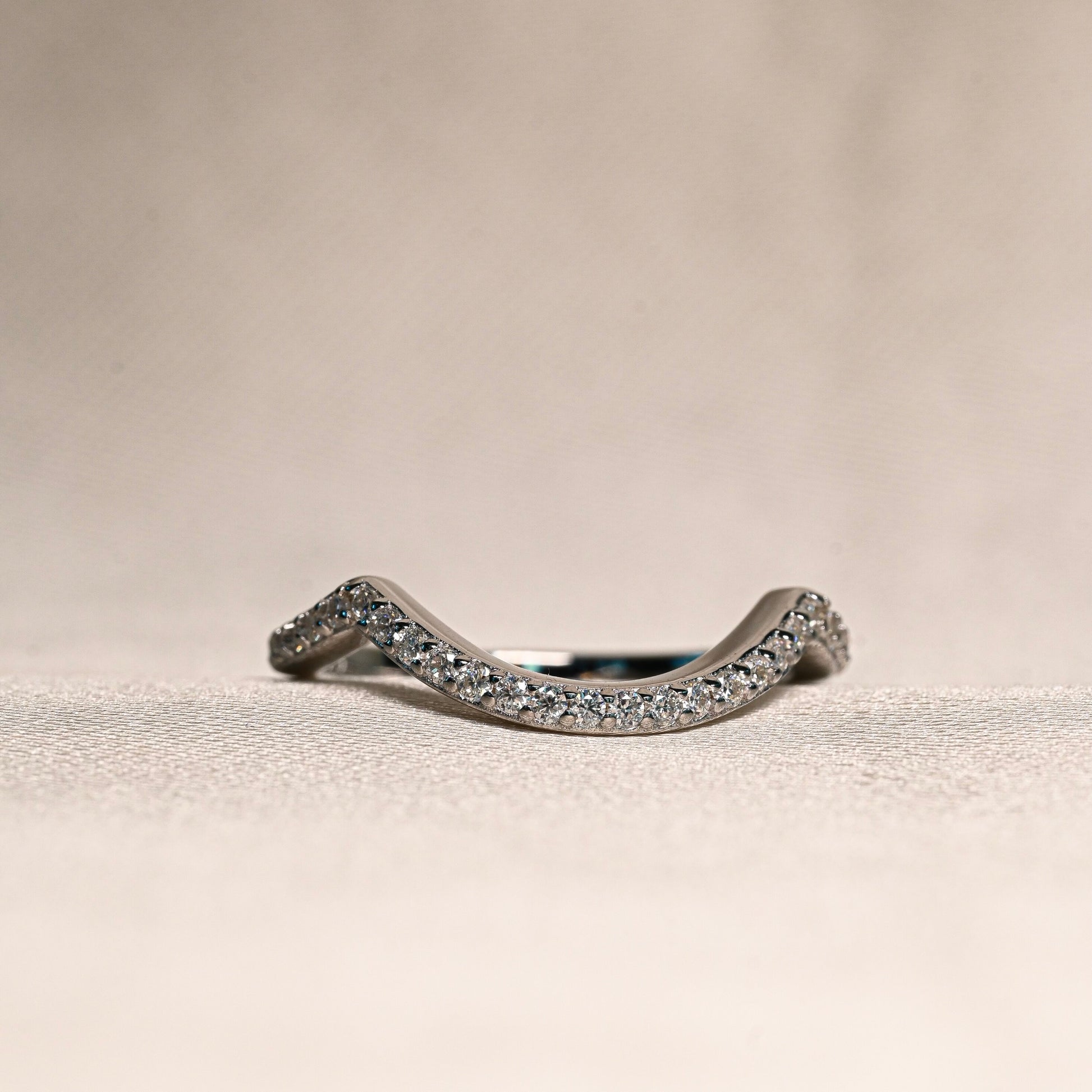 SALMA Moissanite Ring Set 1ct