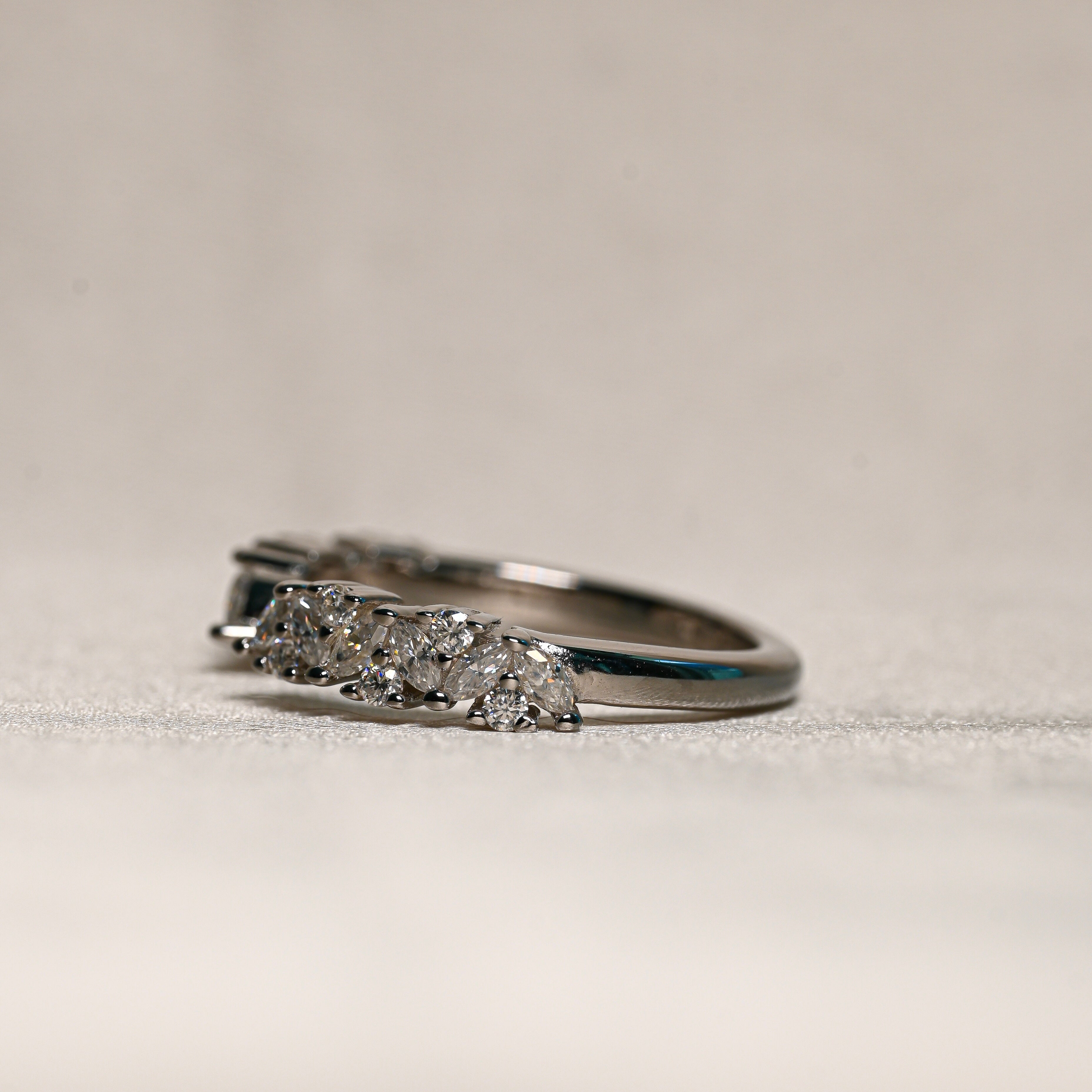 GRACE Moissanite Band