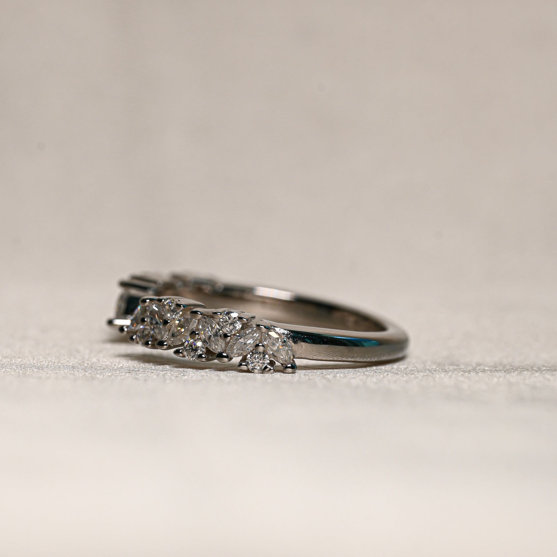 GRACE Moissanite Band