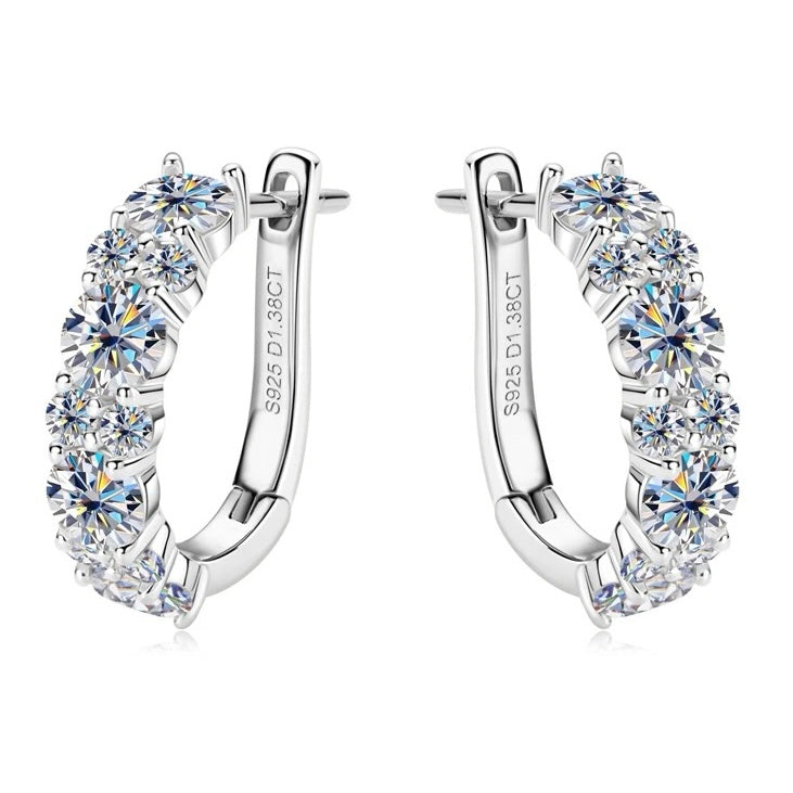 OLIVIA Moissanite Earring 0.25ct