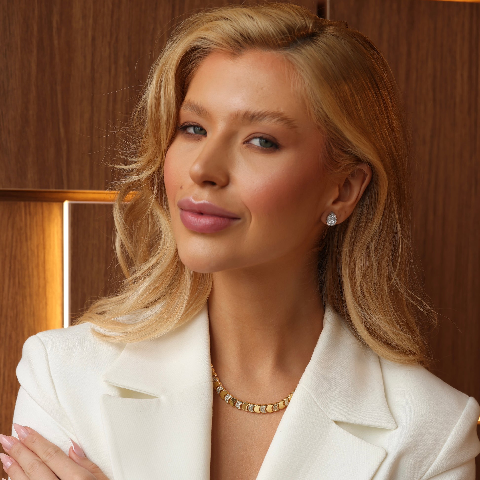 JORDAN Earrings | Zirconia