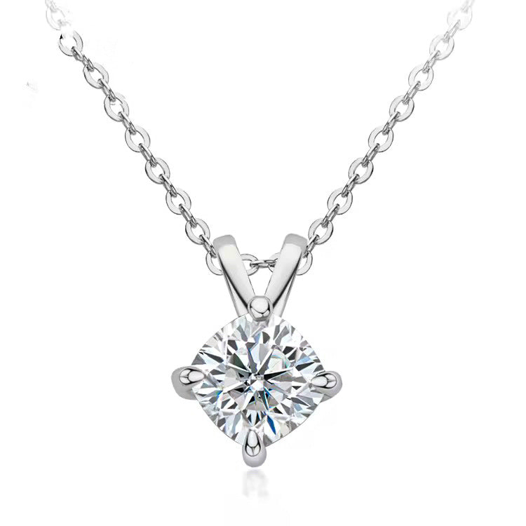 MILI Moissanite Necklace 1ct | Moissanite | Sterling Silver