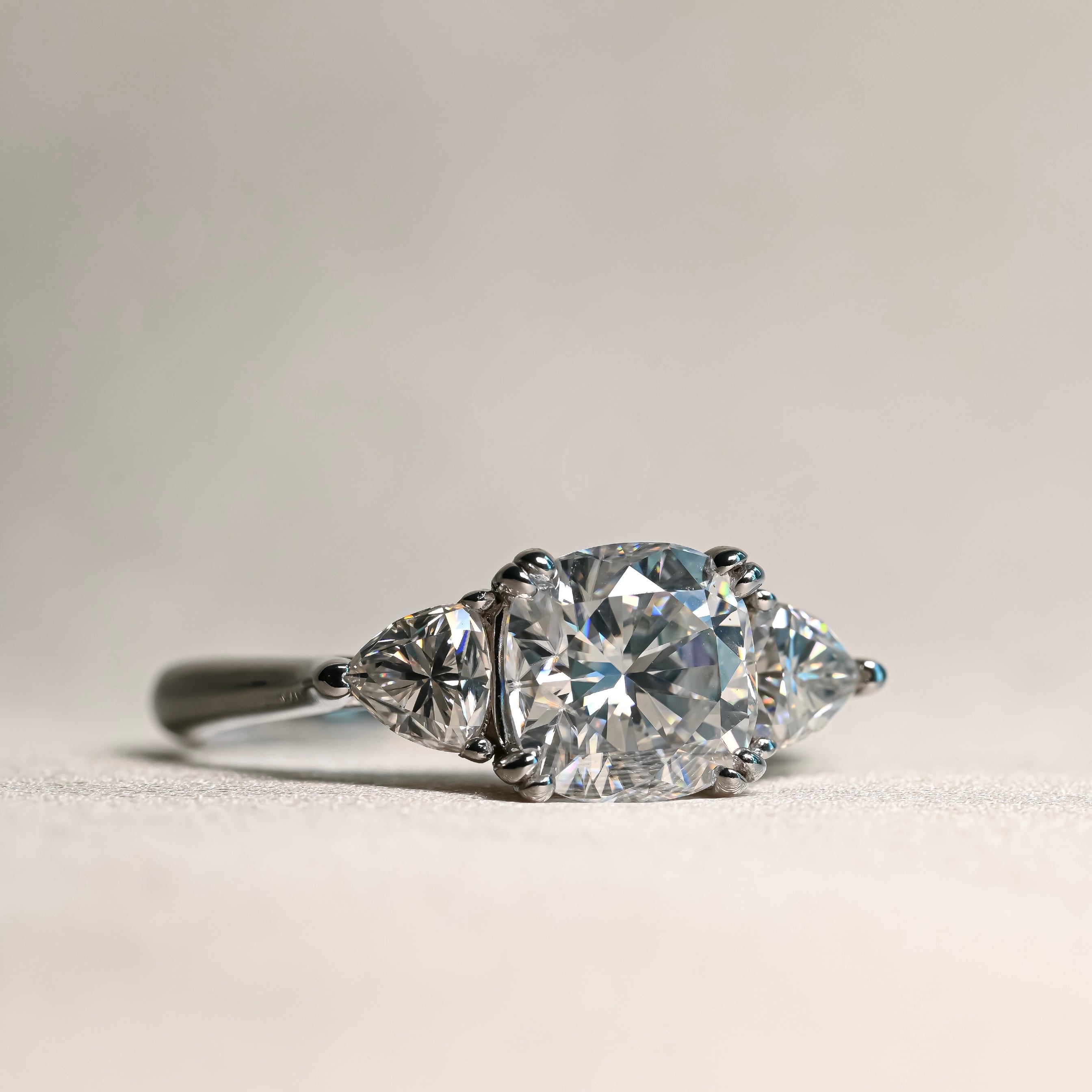 NADINE Moissanite Ring 2ct