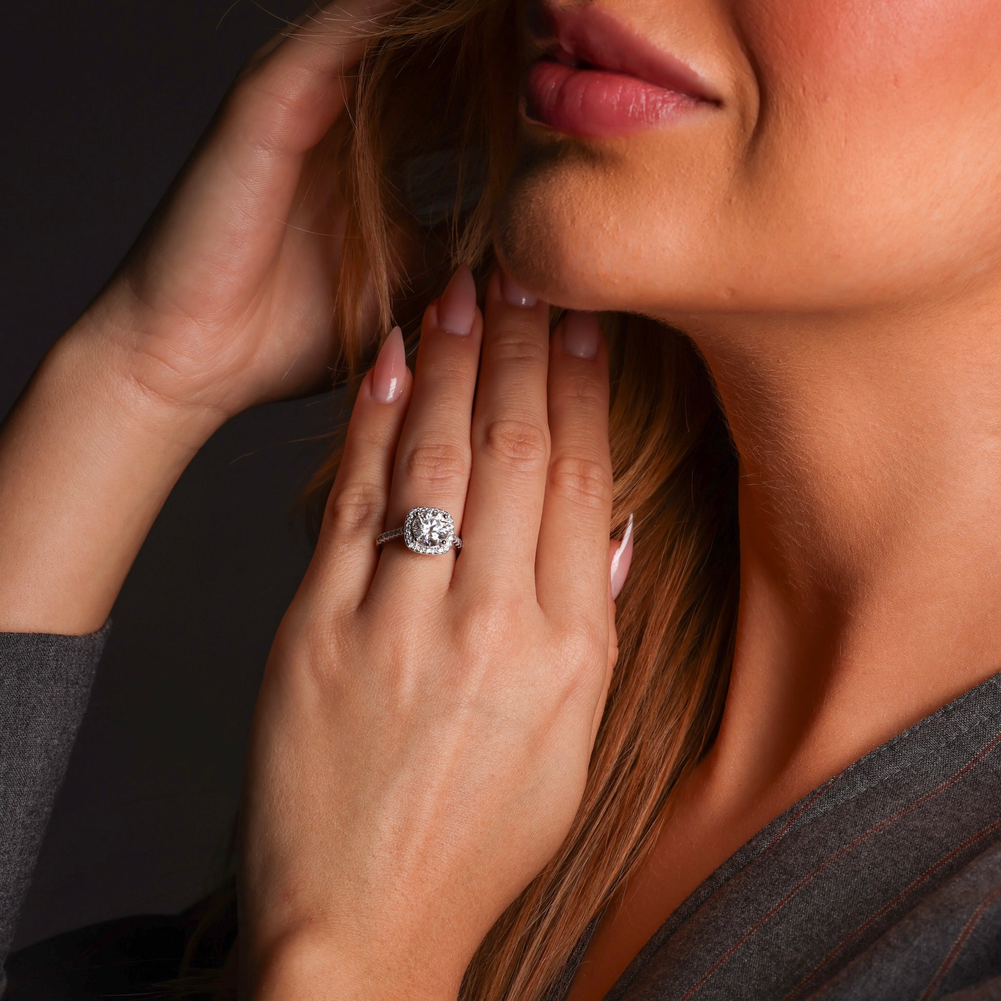 ODESSA Moissanite Ring 2ct