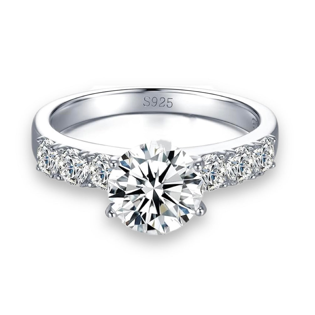HEBA Moissanite Ring 2ct