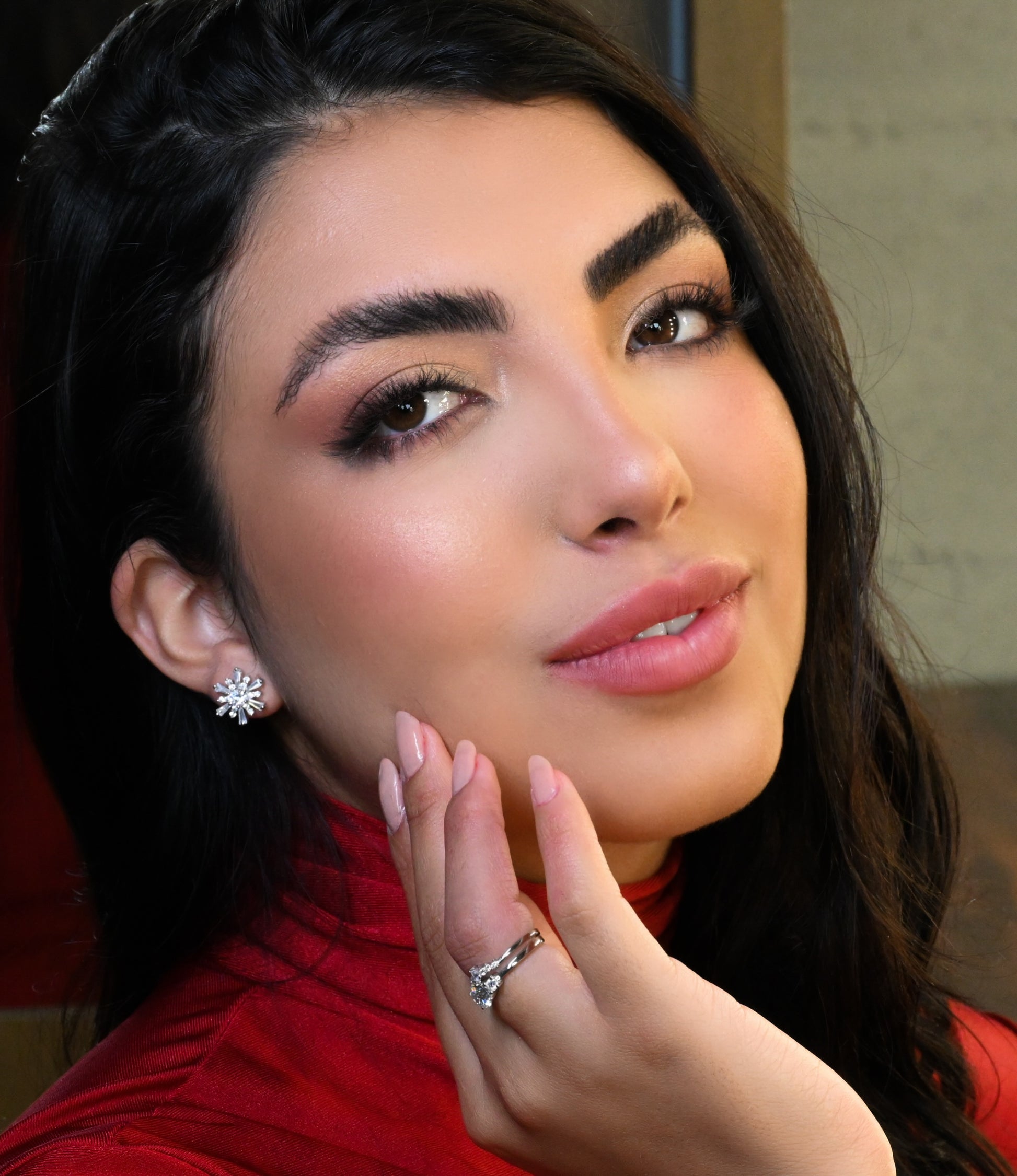 RADIANTE Moissanite Ring Set 1ct | Moissanite