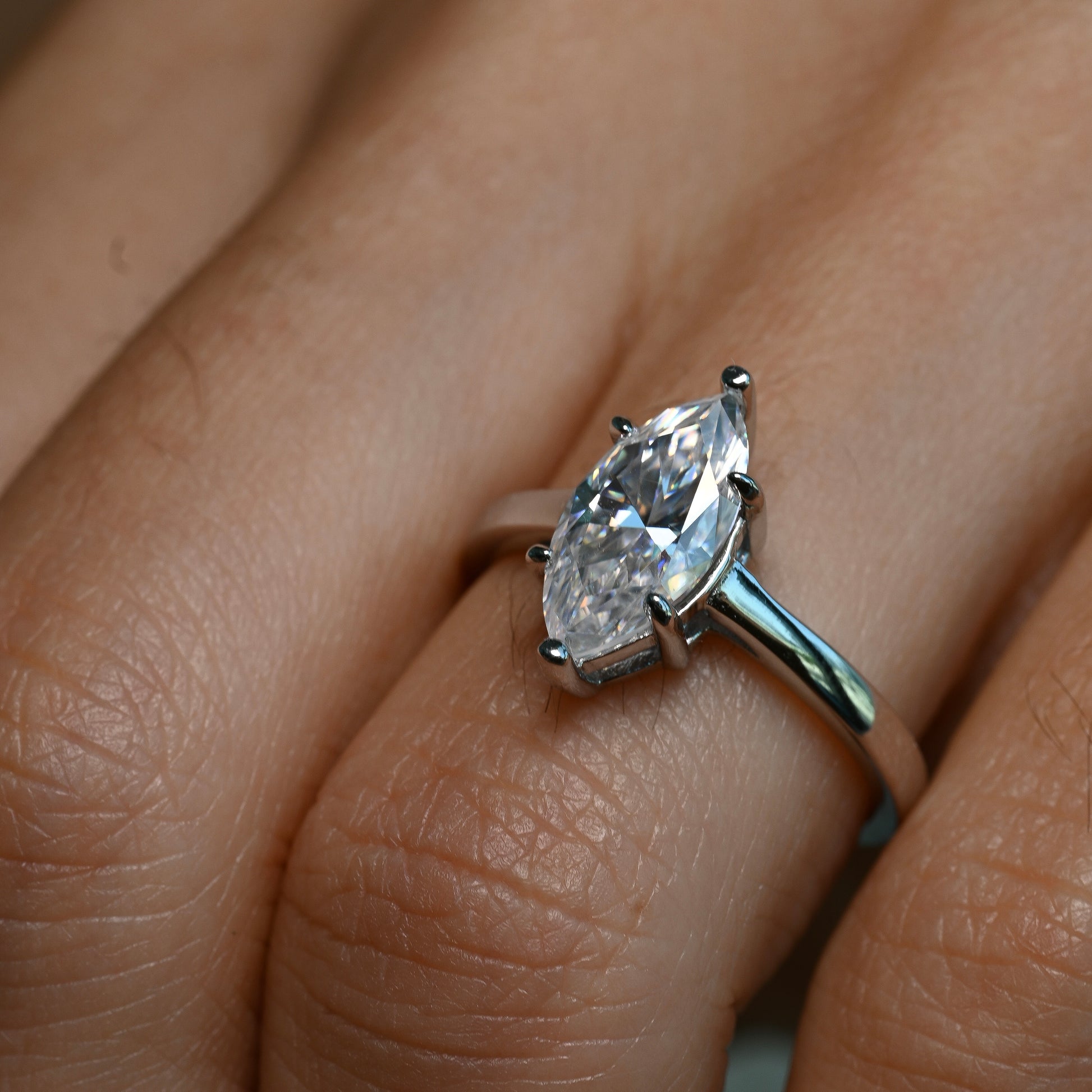 KIMBERLY Moissanite Ring 2ct