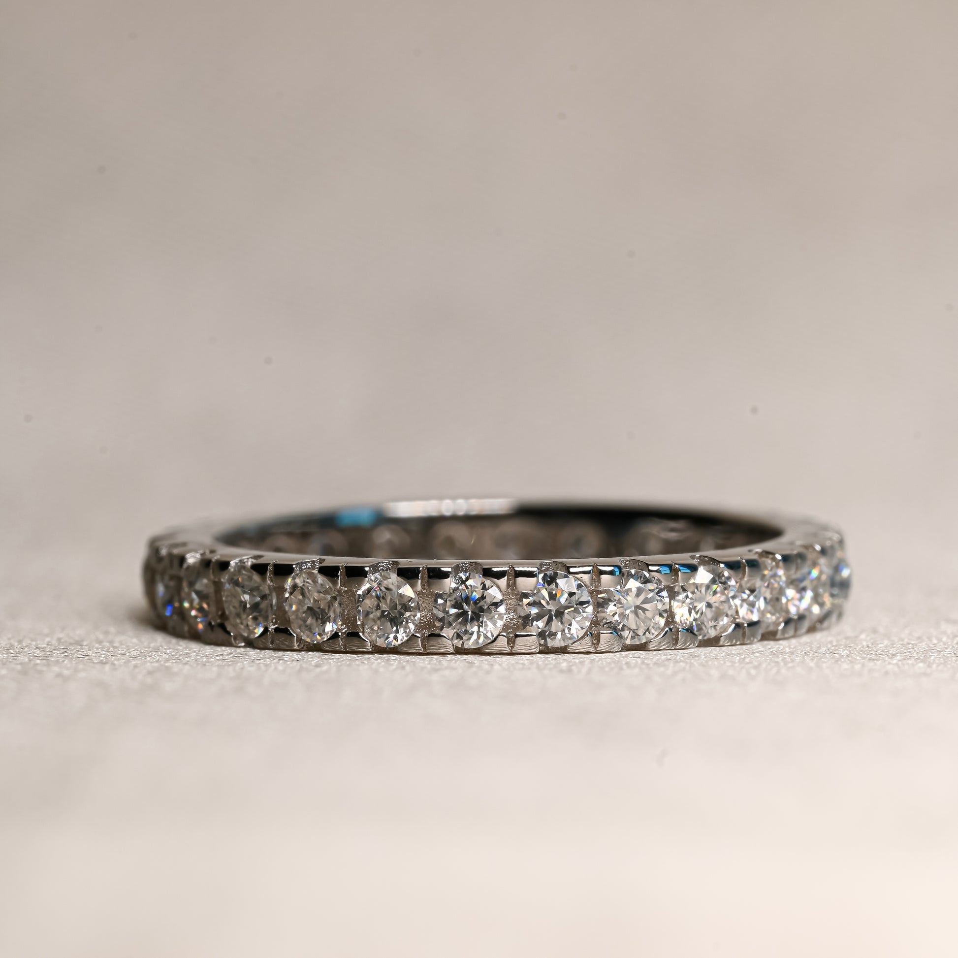 CRISTINA Moissanite Eternity Band 0.03ct (Full Stones)