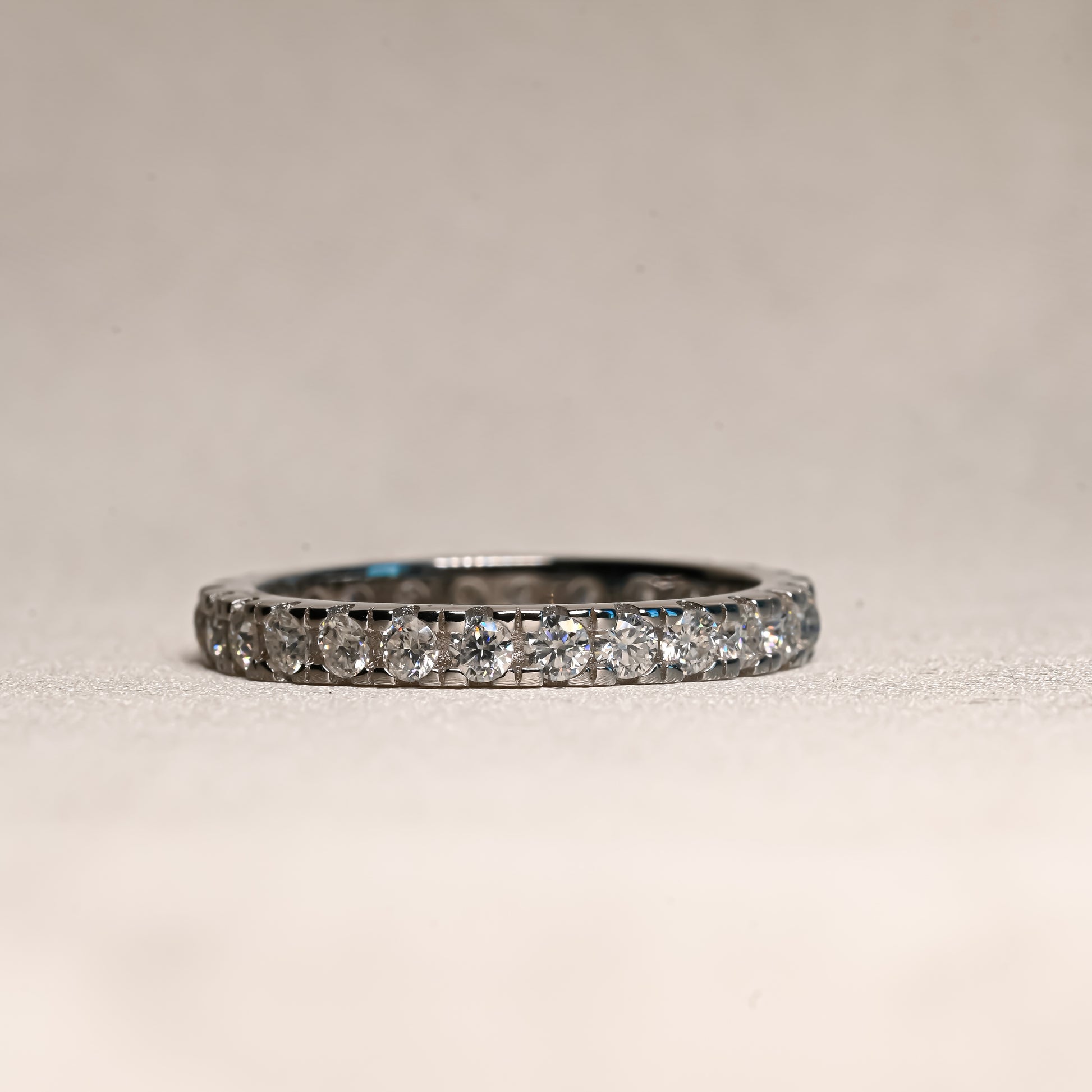 CRISTINA Moissanite Eternity Band 0.03ct (Full Stones)