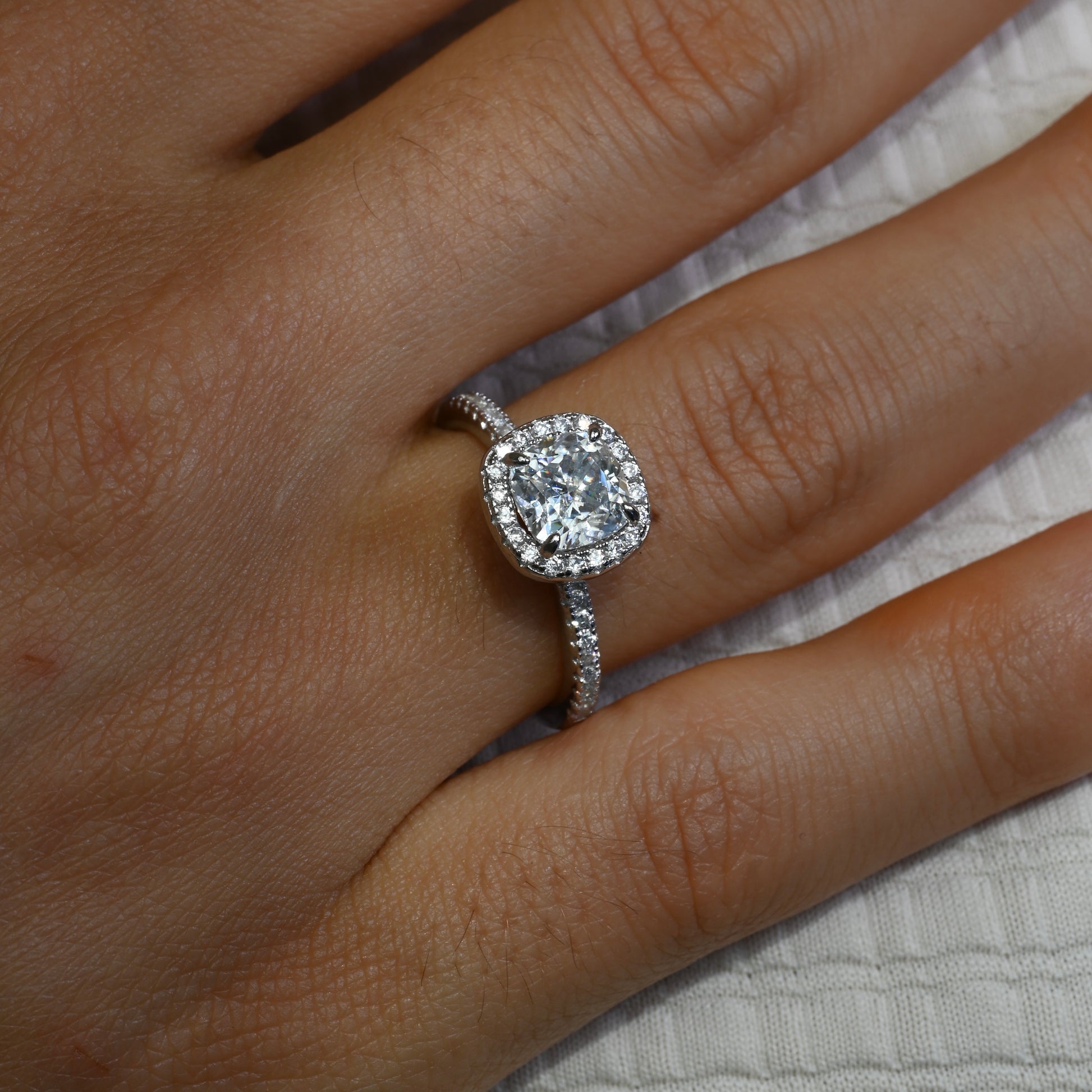 MARSEILLE Moissanite Ring 1.5ct