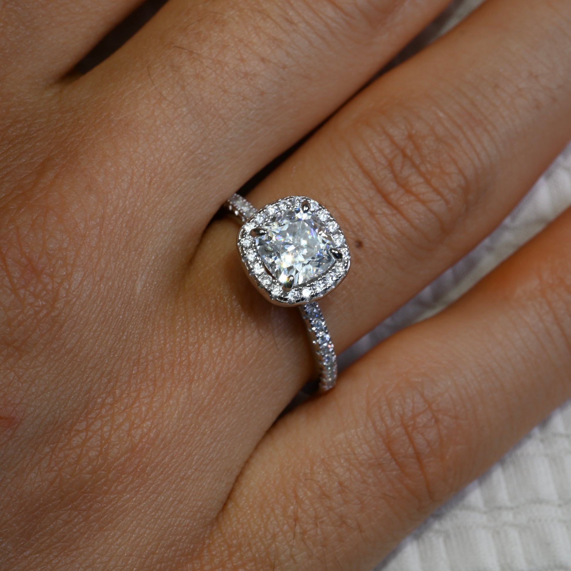 MARSEILLE Moissanite Ring 1.5ct