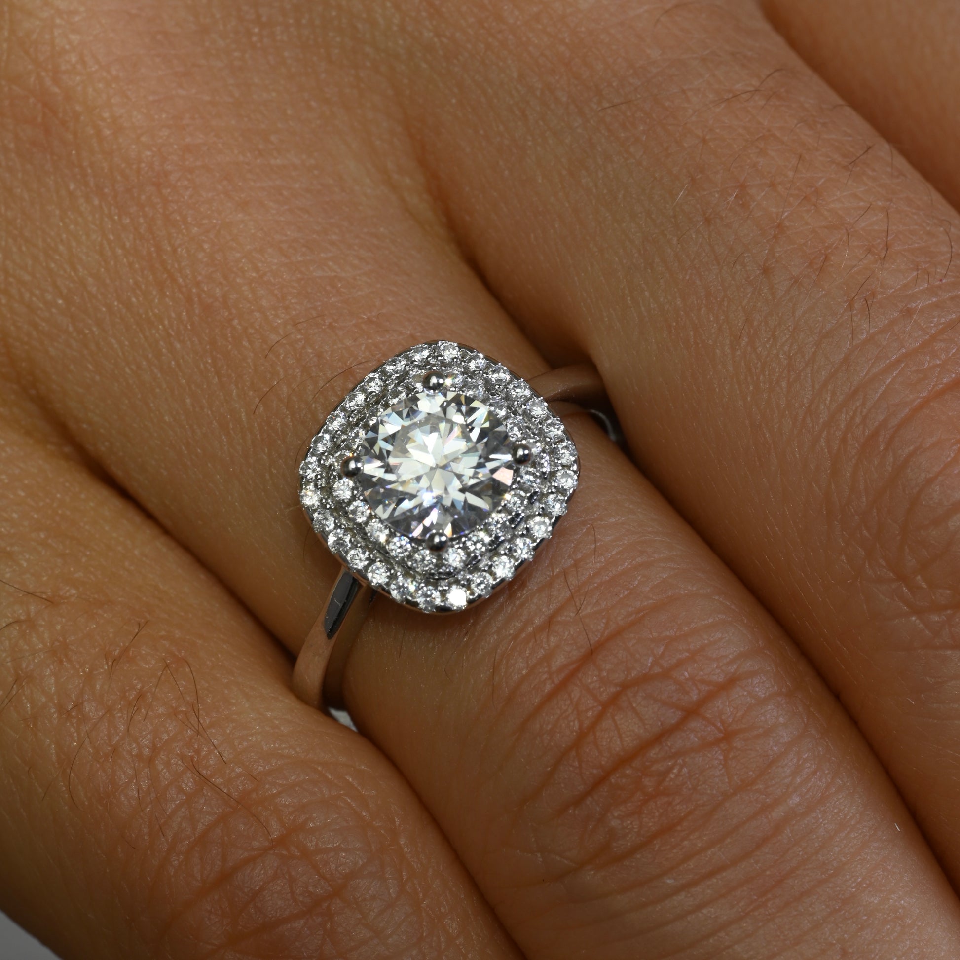 JUMA Moissanite Ring 1ct